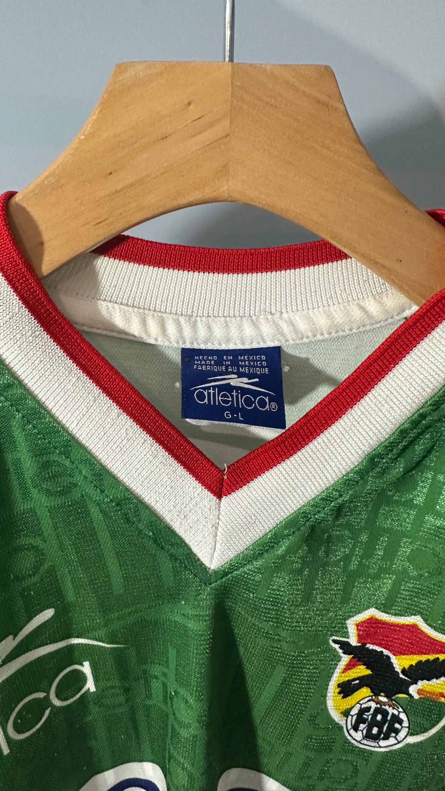 BOLIVIA 2001 TRAINING JERSEY (L)