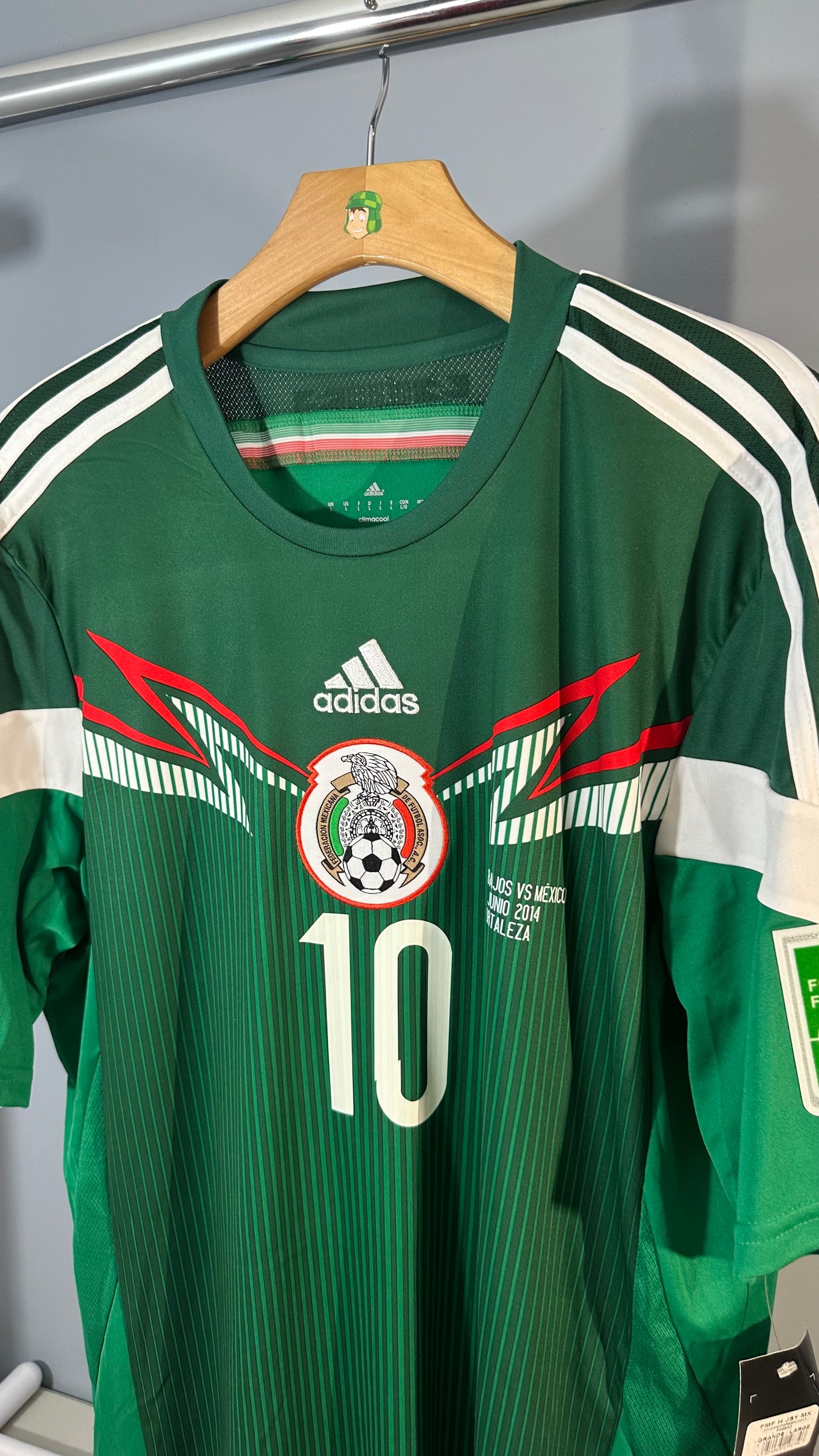 MEXICO 2014 HOME - GIOVANI DOS SANTOS (L) BNWT