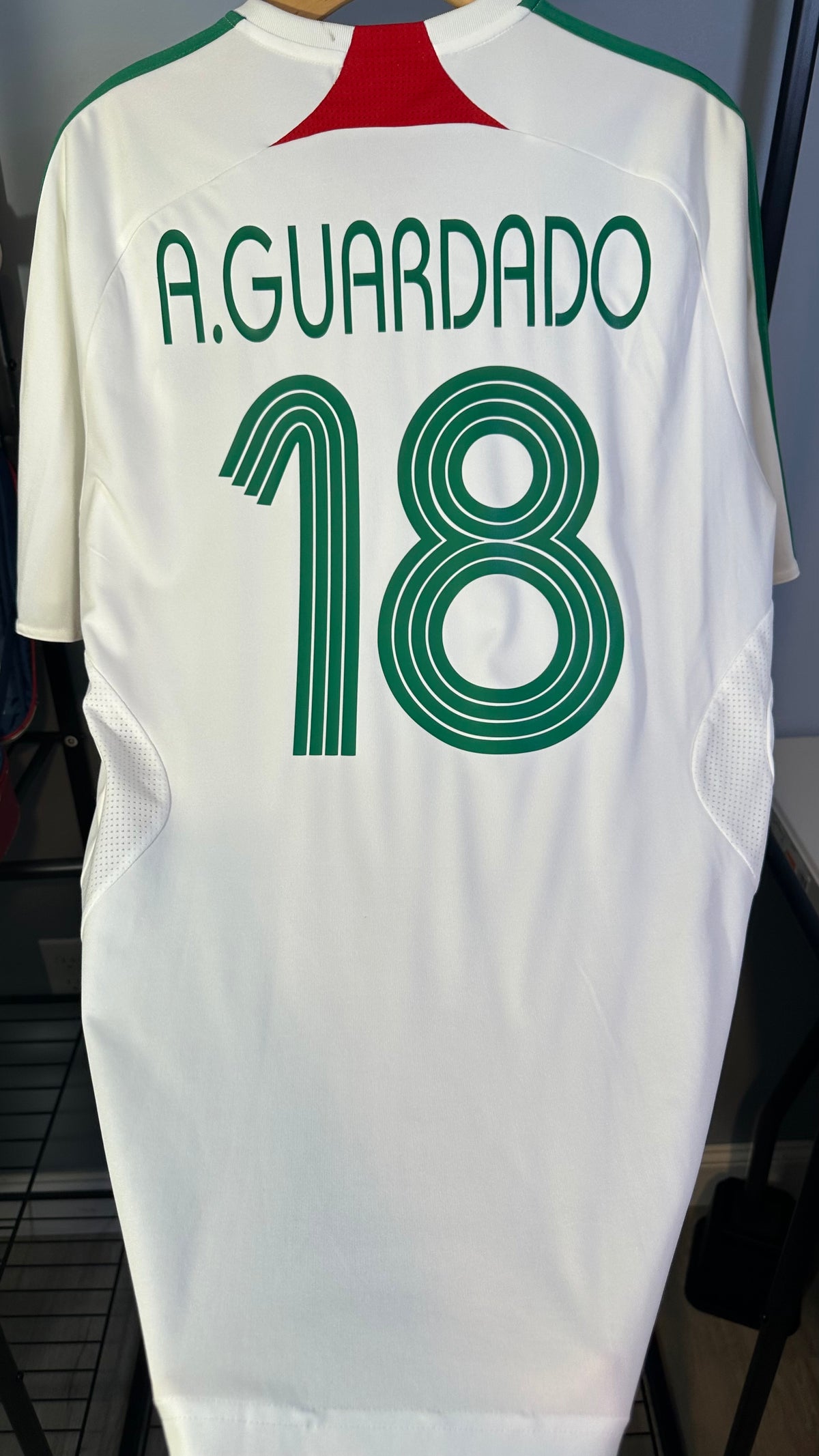 MEXICO 2007 AWAY X ANDRES GUARDADO (L)