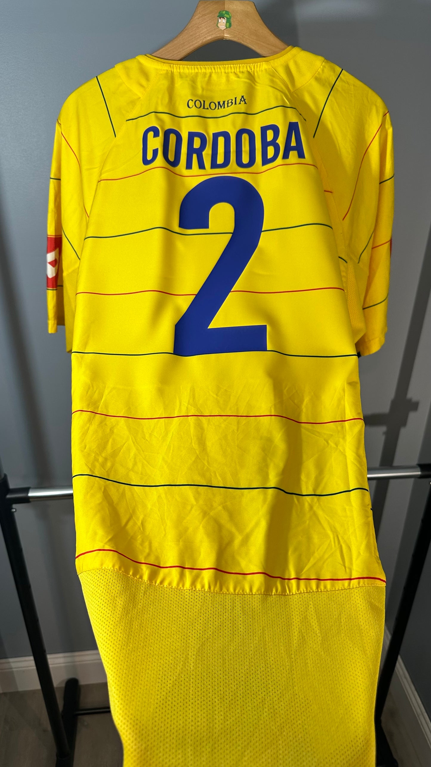 COLOMBIA 2004 X IVAN CORDOBA HOME (2XL)
