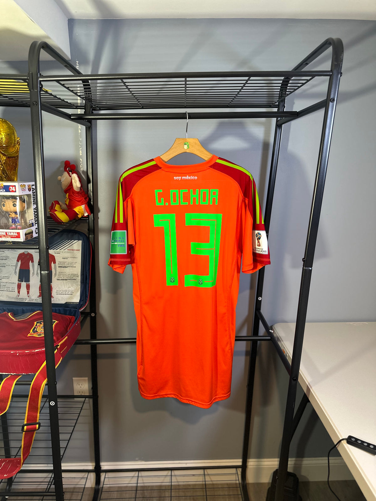 MEXICO 2018 HOME GK X GUILLERMO OCHOA (L)
