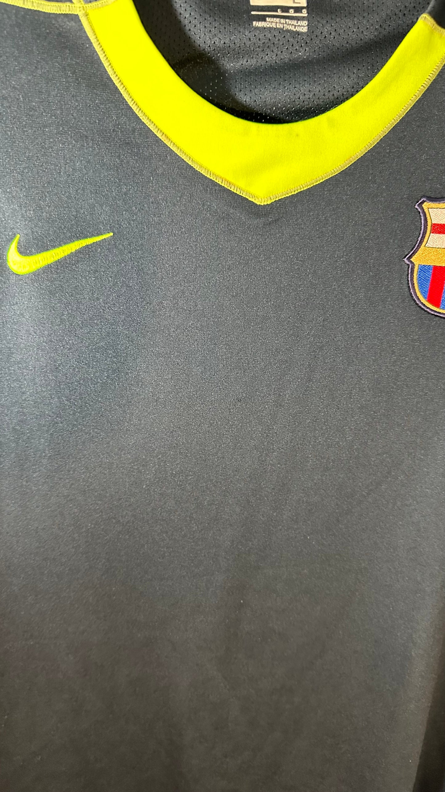 FC BARCELONA 2007 TRAINING JERSEY (L)