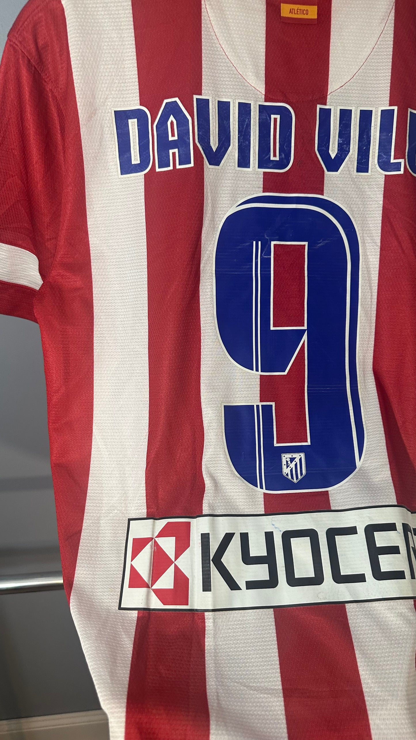 ATLETICO MADRID 2014 X DAVID VILLA HOME (M)