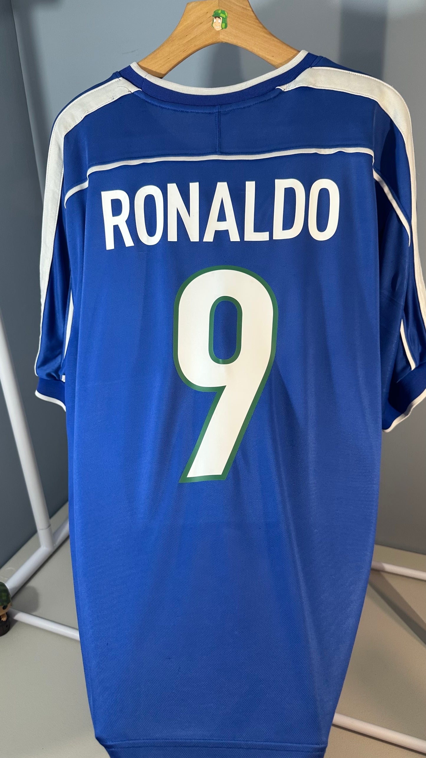 BRAZIL 1998/99 AWAY X RONALDO NAZARIO (XL)