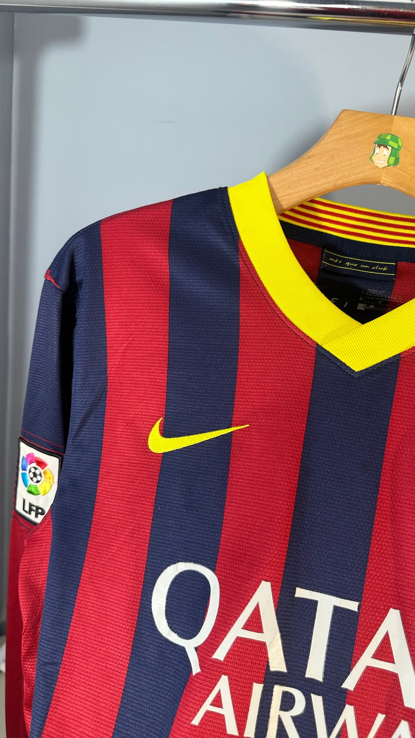 FC BARCELONA 2013/14 HOME - NEYMAR JR (M) L/S