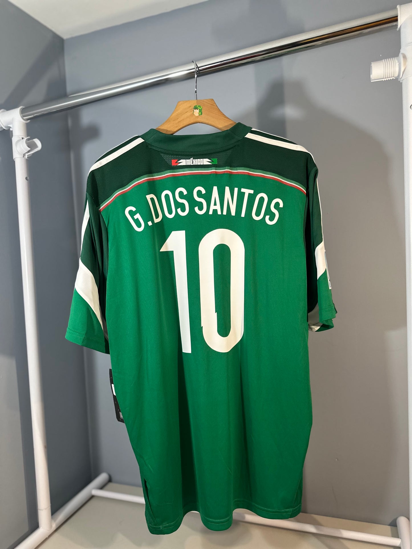 MEXICO 2014 HOME - GIOVANI DOS SANTOS (L) BNWT