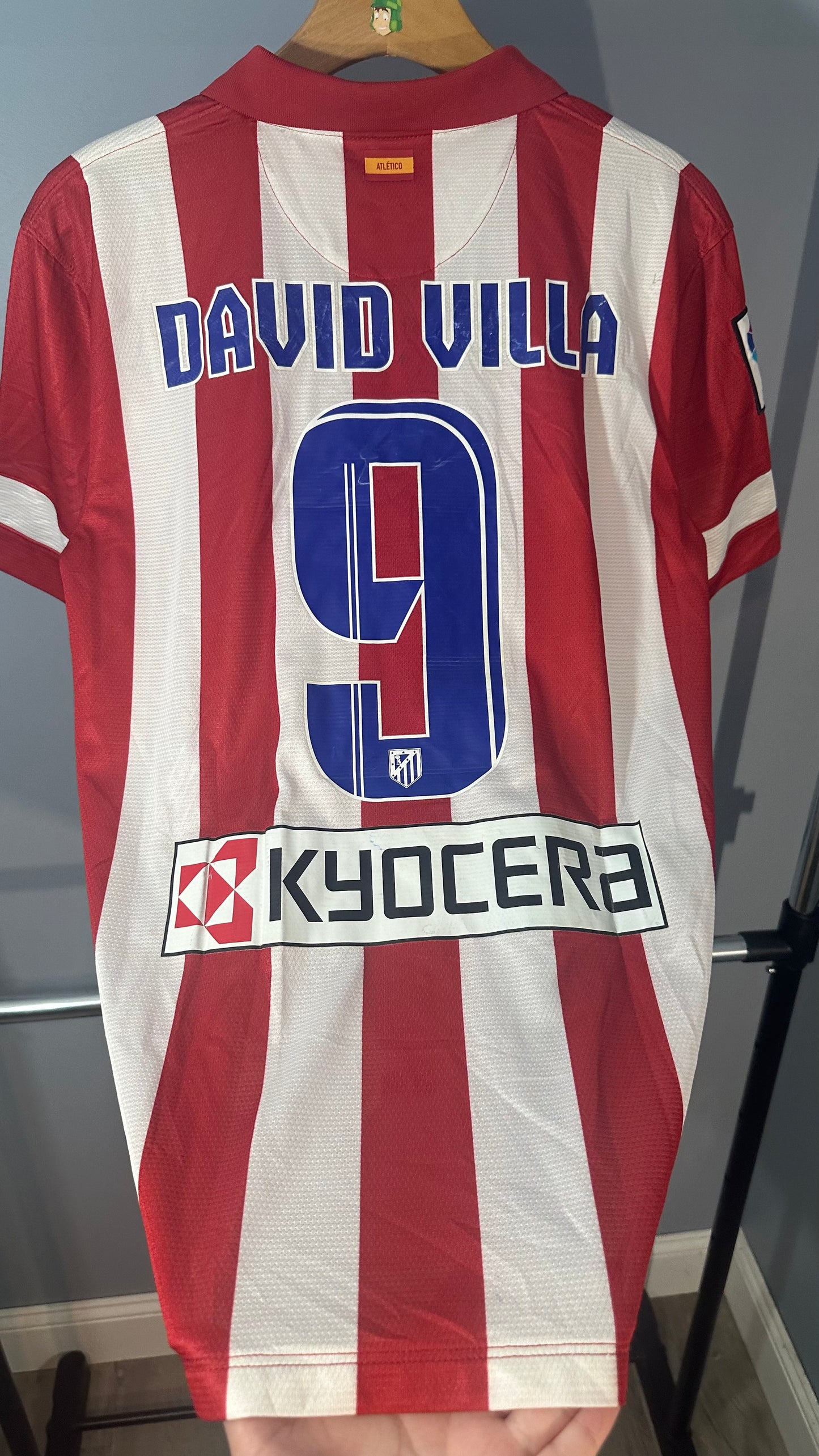 ATLETICO MADRID 2014 X DAVID VILLA HOME (M)