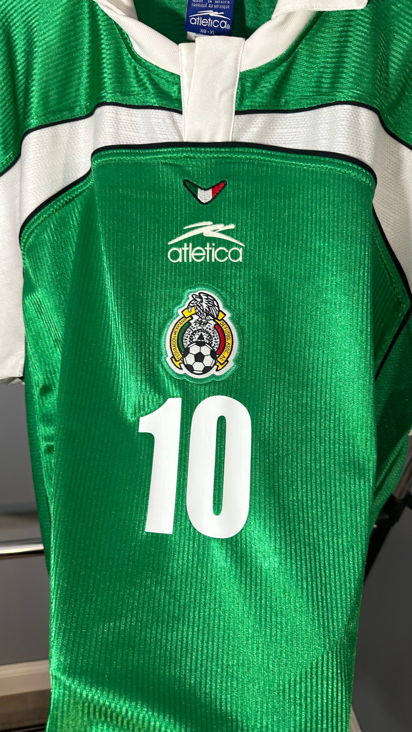 MEXICO 2000 X CUAHTEMOC BLANCO HOME (XL)