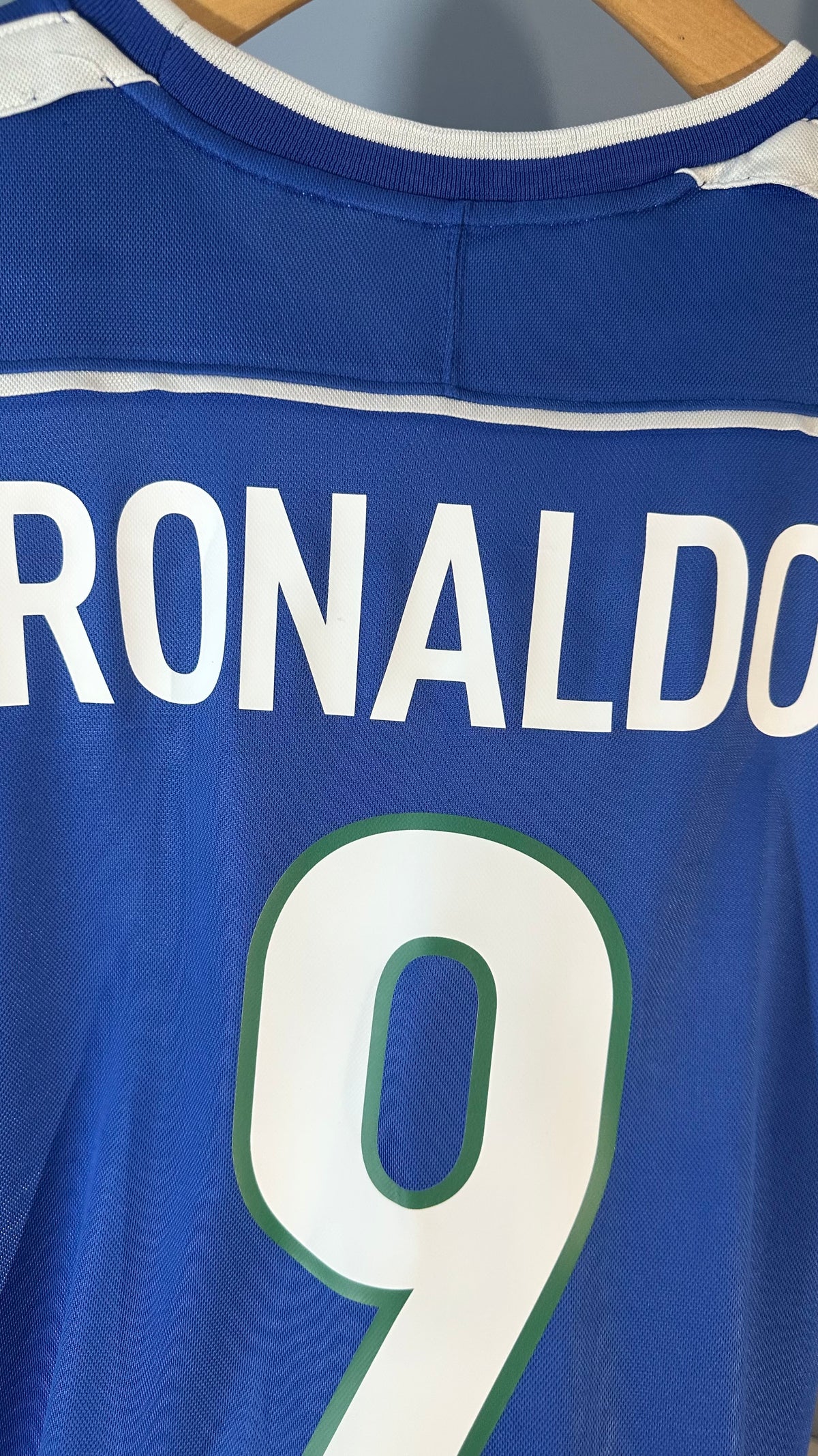 BRAZIL 1998/99 AWAY X RONALDO NAZARIO (XL)