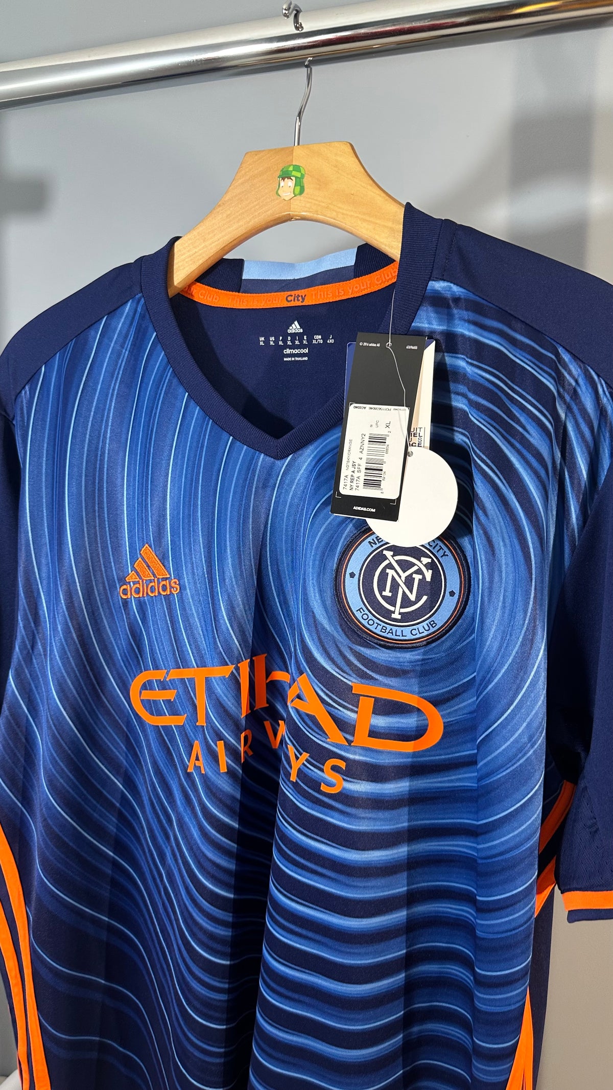 NEW YORK CITY FC 2016/17 AWAY - ANDREA PIRLO (XL) BNWT