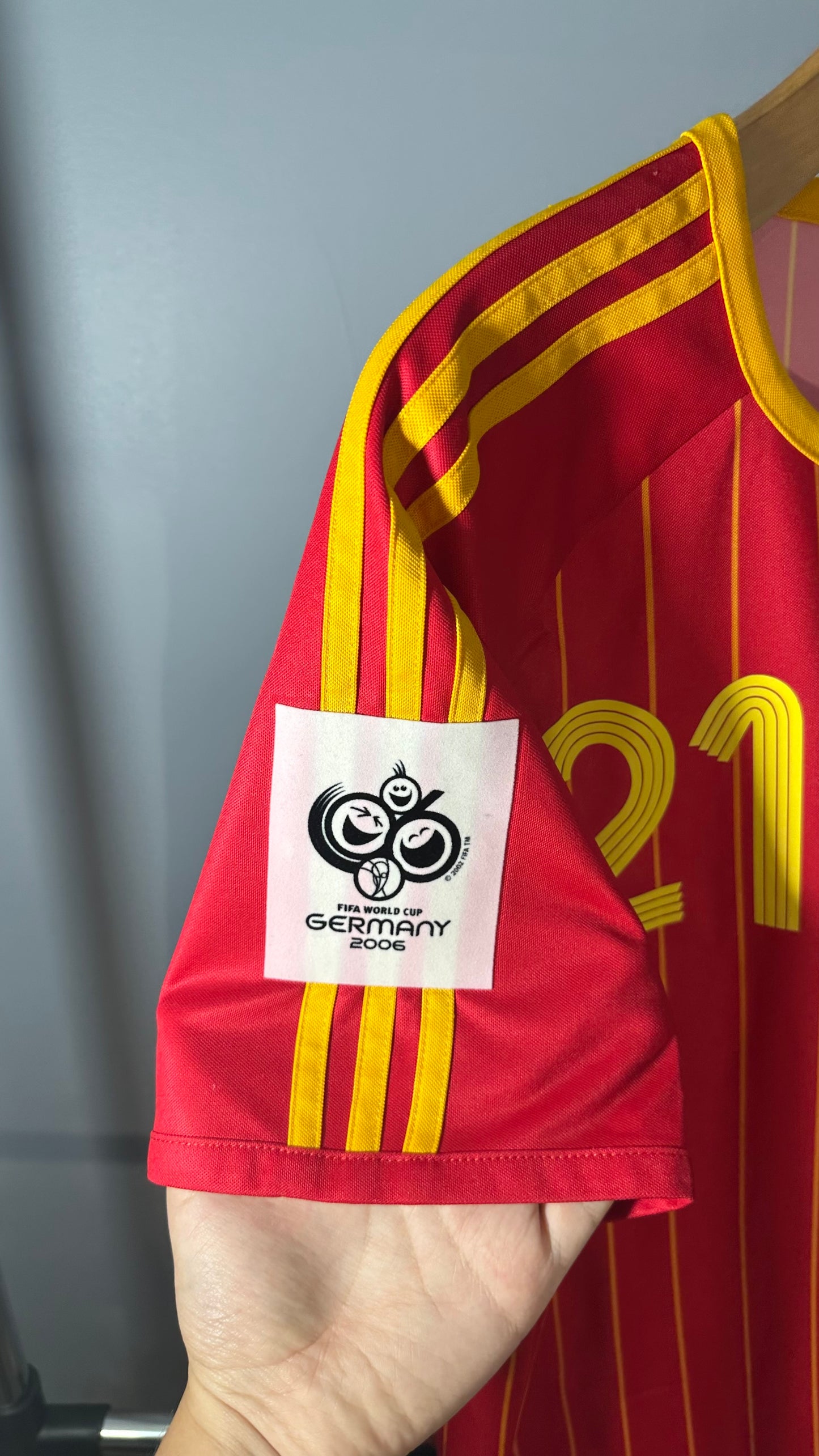 SPAIN 2006 HOME X DAVID VILLA (S)