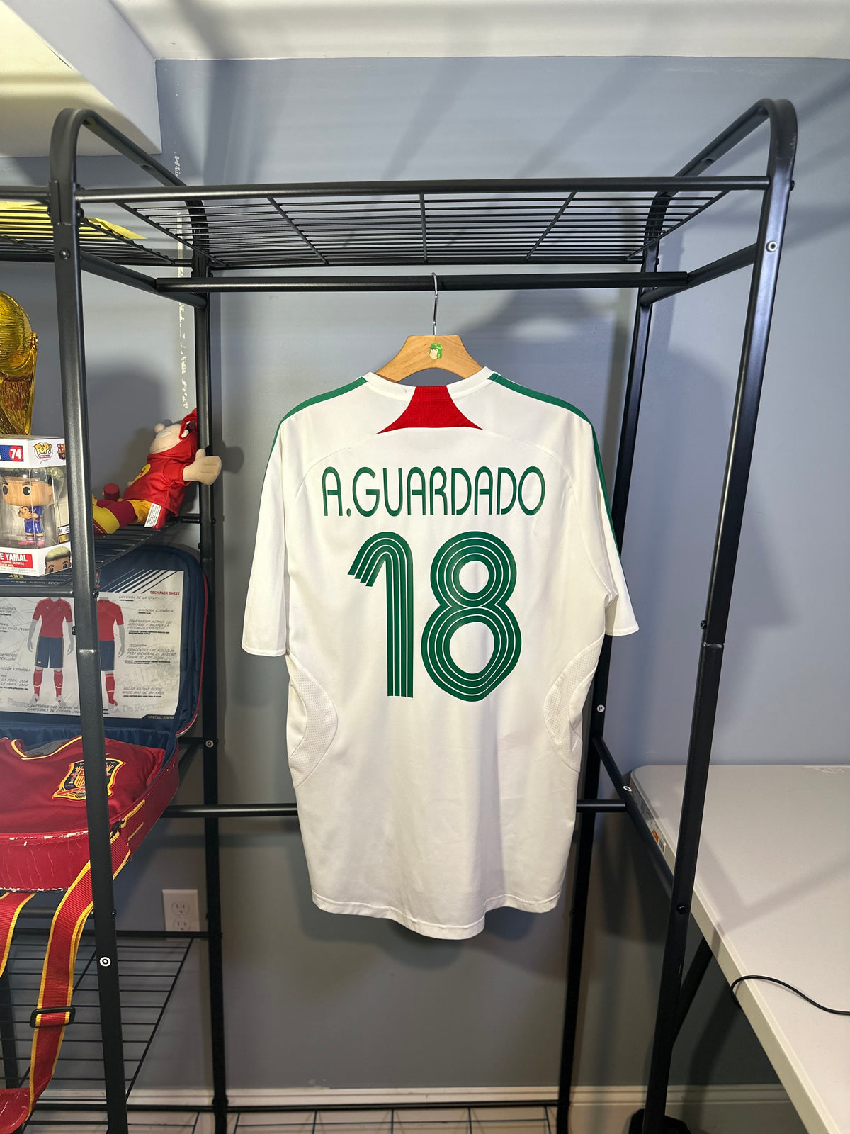 MEXICO 2007 AWAY X ANDRES GUARDADO (L)