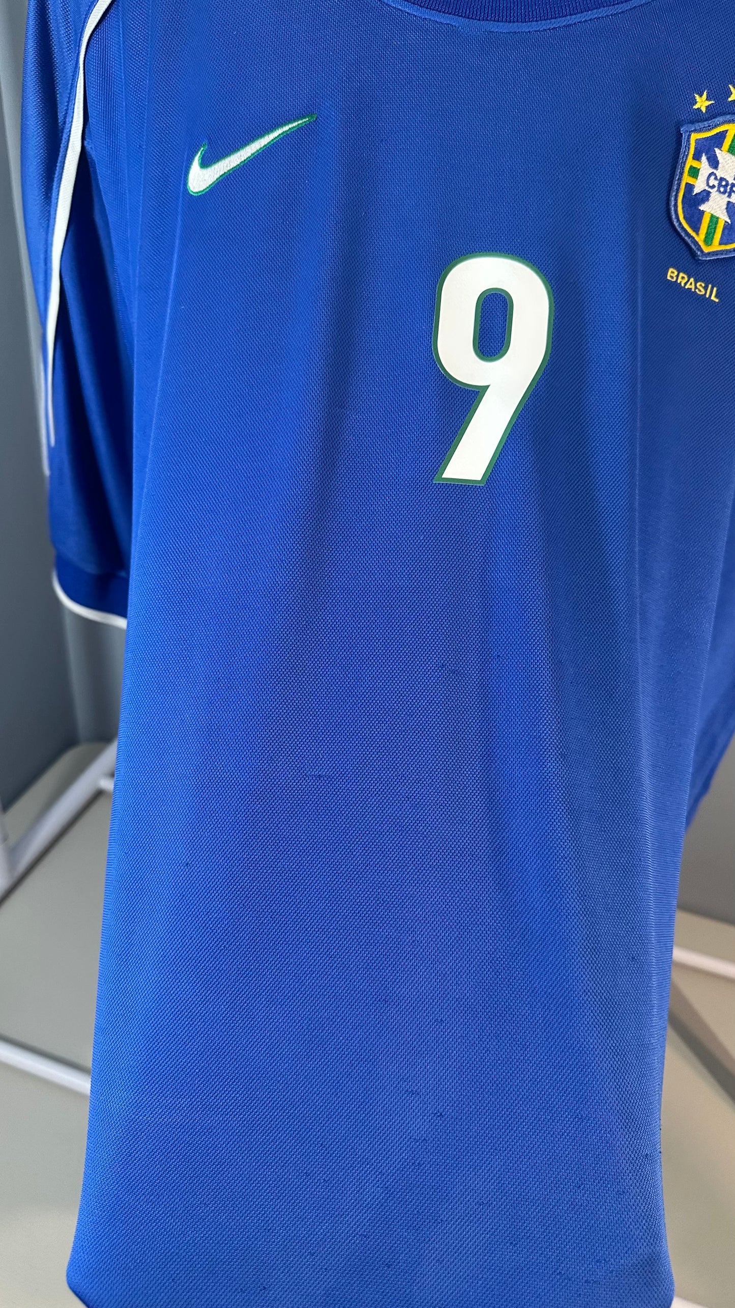 BRAZIL 1998/99 AWAY X RONALDO NAZARIO (XL)
