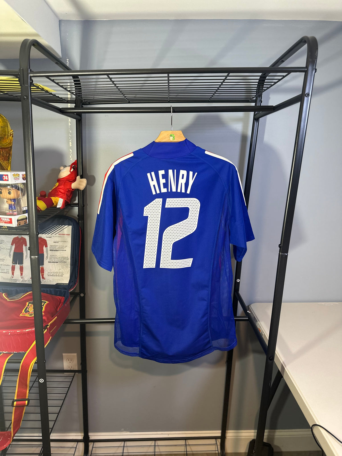 FRANCE 2002 HOME X THIERRY HENRY (M) *PLAYER VERSION*