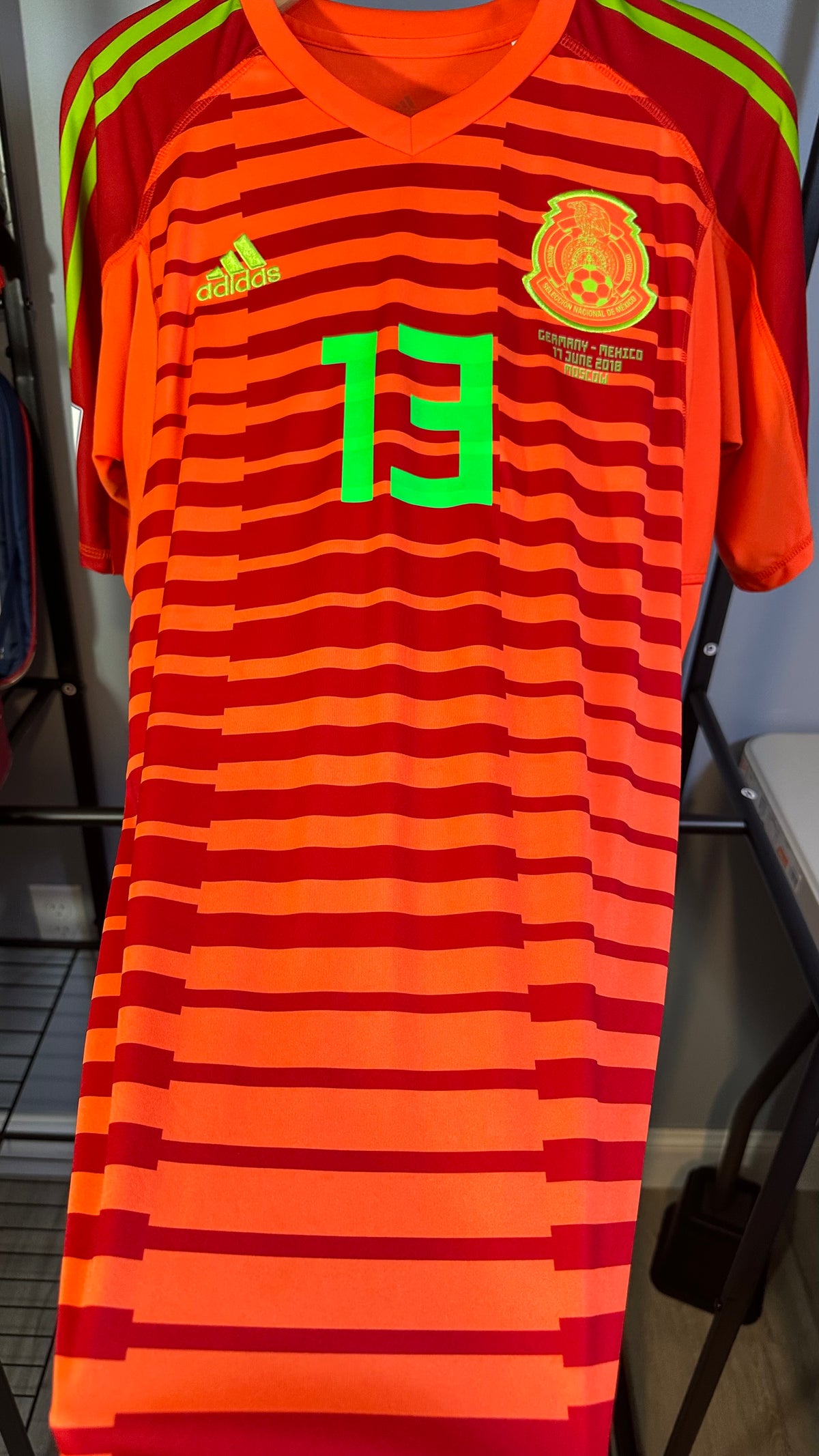 MEXICO 2018 HOME GK X GUILLERMO OCHOA (L)