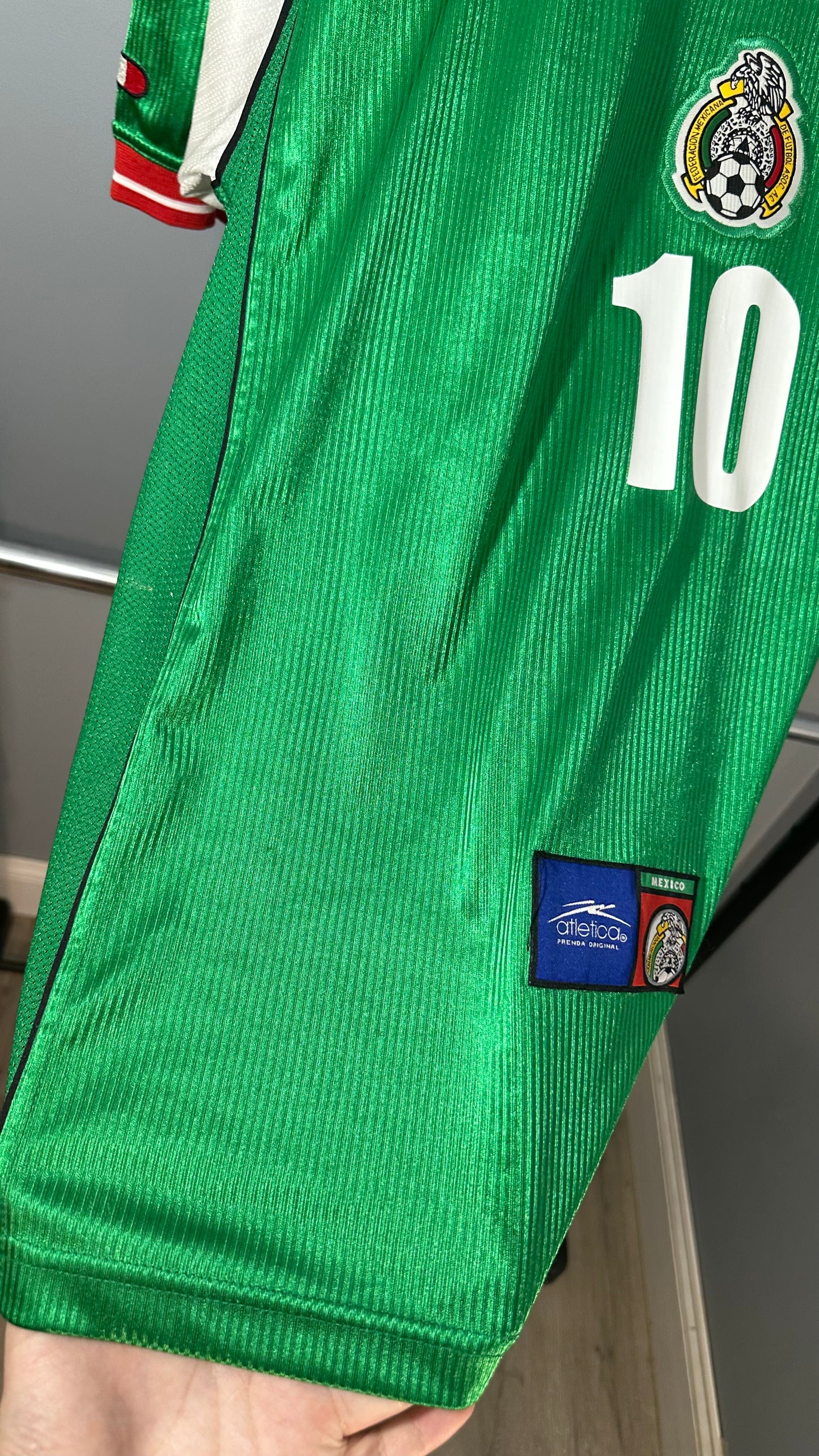 MEXICO 2000 X CUAHTEMOC BLANCO HOME (XL)