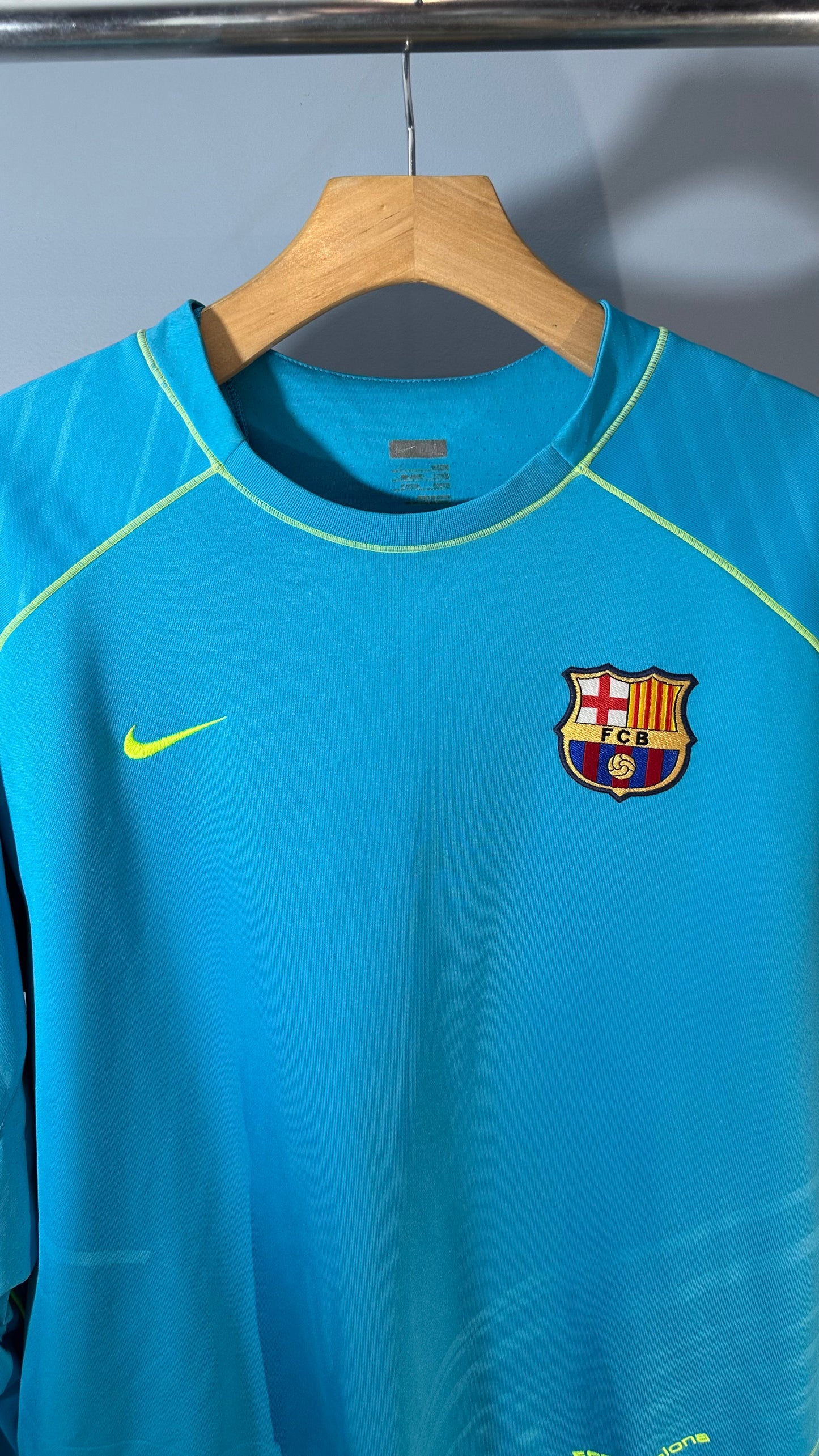 FC BARCELONA 2007 TRAINING CREWNECK (L)
