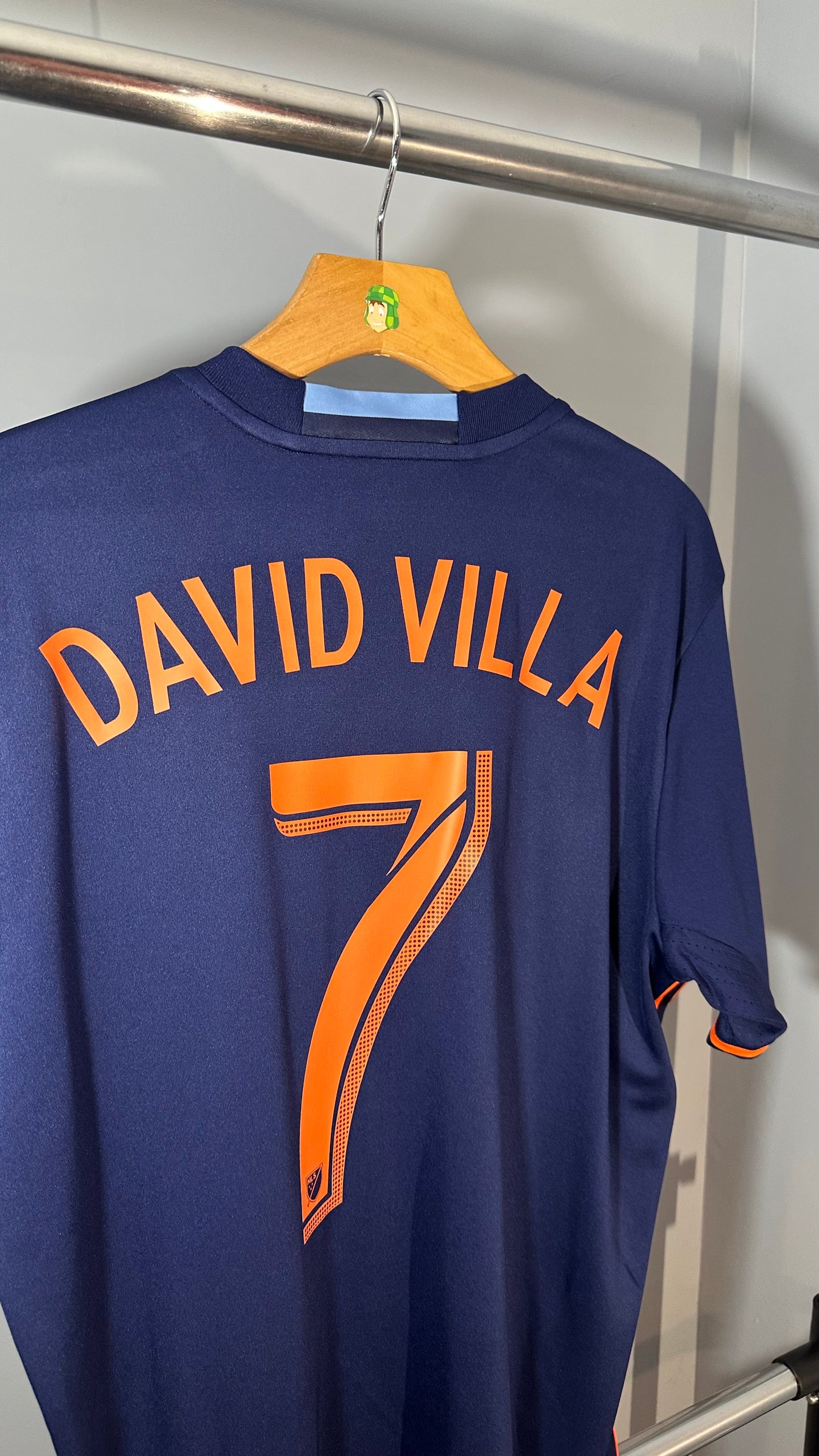 NEW YORK CITY FC 2016 AWAY X DAVID VILLA (L) BNWT