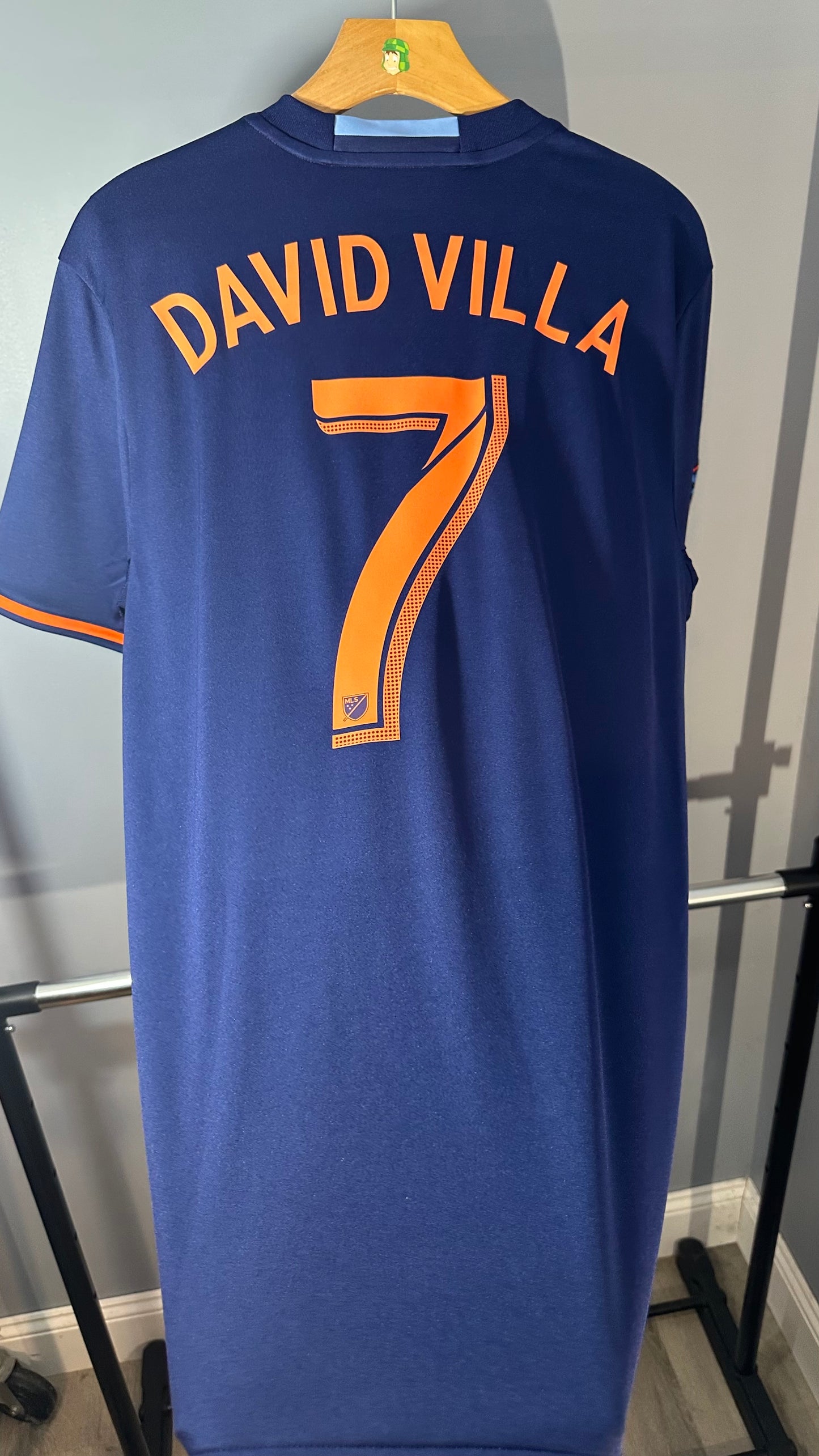 NEW YORK CITY FC 2016 AWAY X DAVID VILLA (L) BNWT