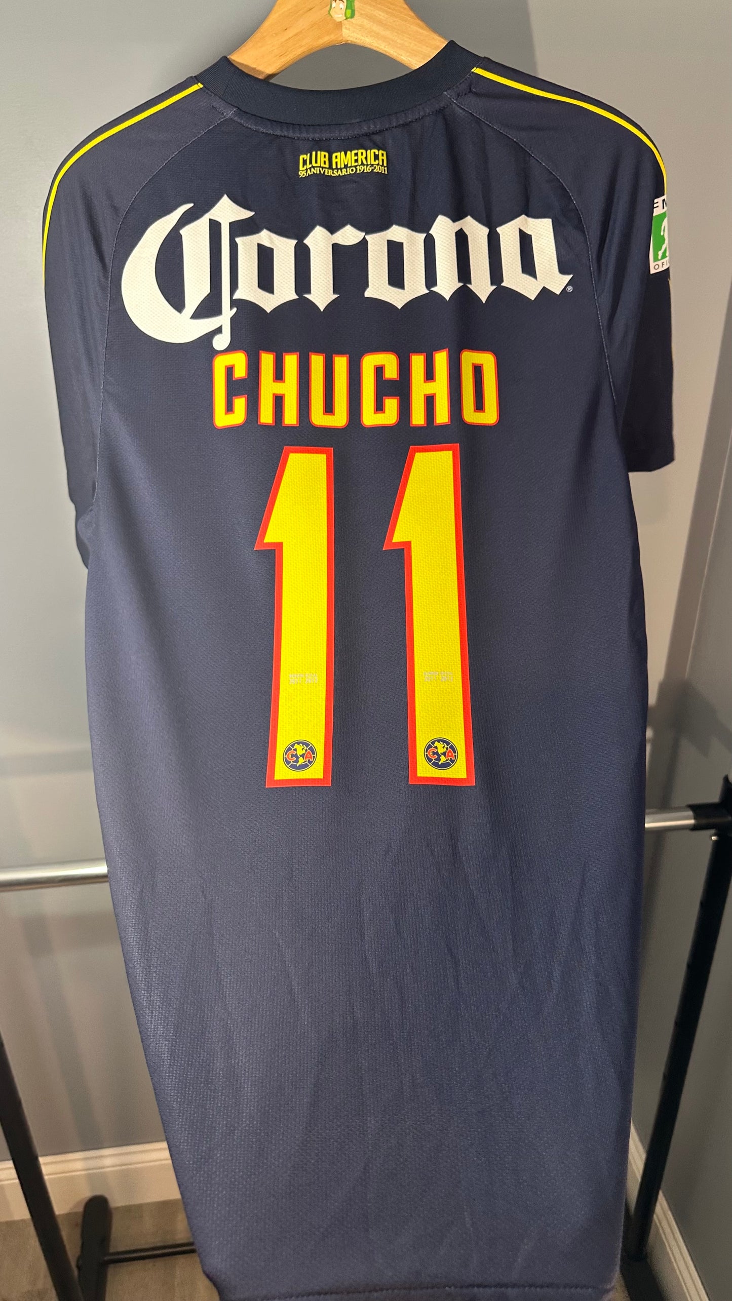 AMERICA 2011 AWAY X CHUCHO BENITEZ (S) BNWT