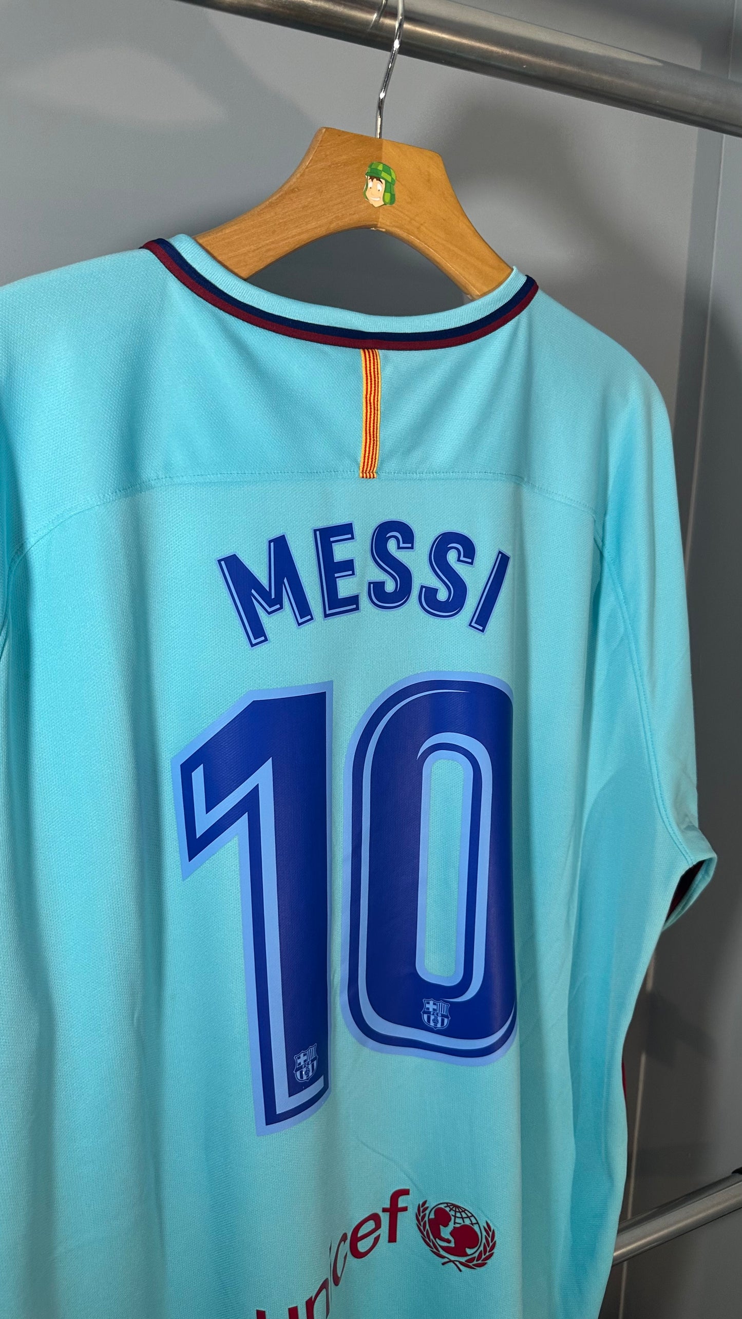 FC BARCELONA 2017 AWAY X LIONEL MESSI (2XL)