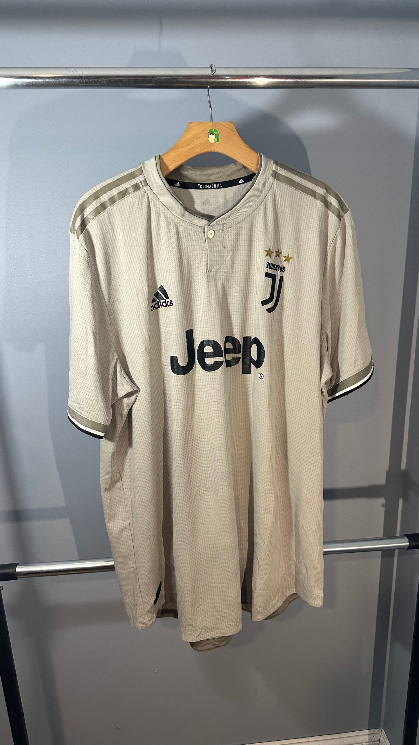 JUVENTUS 2018 AWAY X CRISTIANO RONALDO (2XL) *PLAYER VERSION*