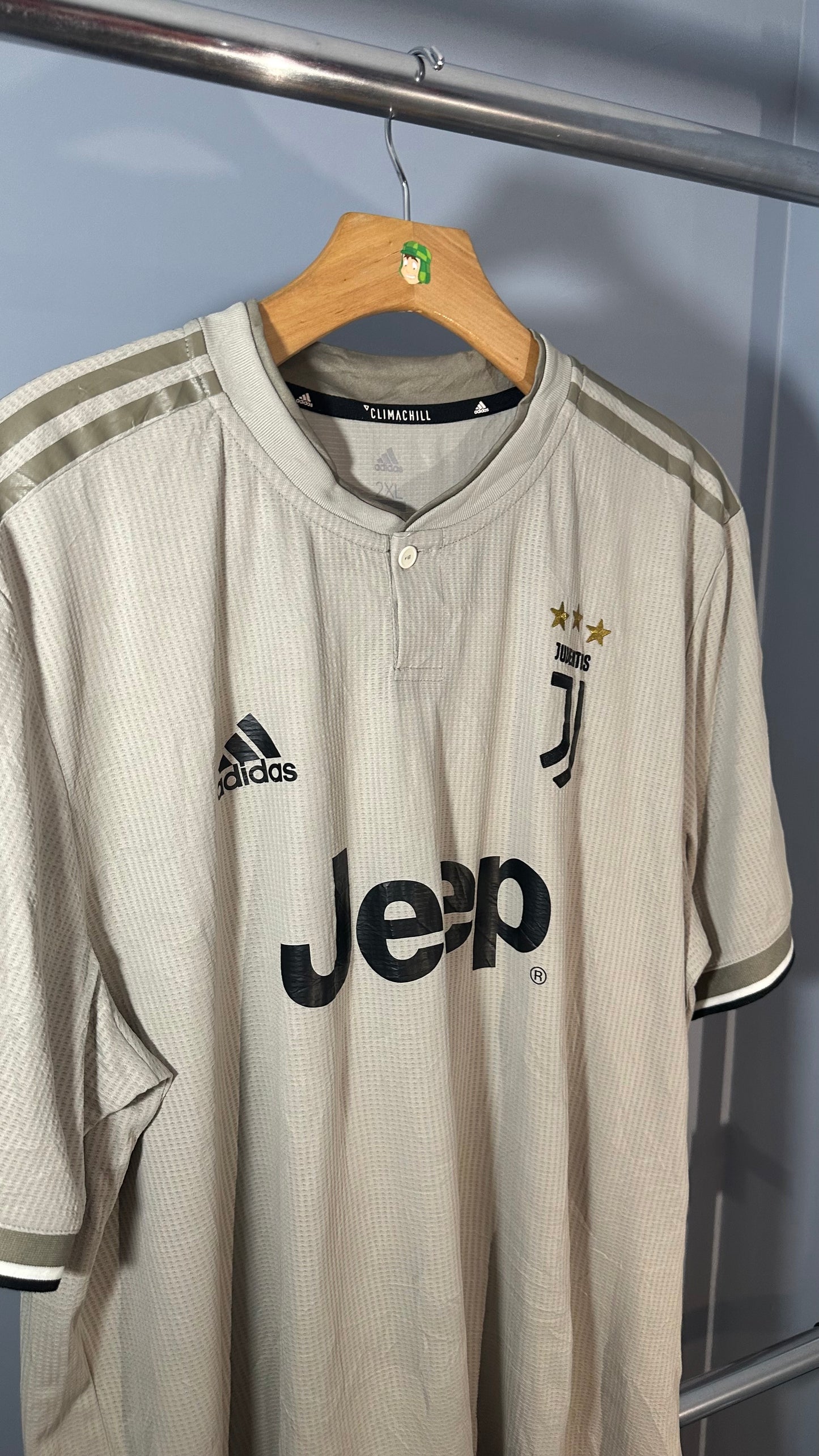 JUVENTUS 2018 AWAY X CRISTIANO RONALDO (2XL) *PLAYER VERSION*