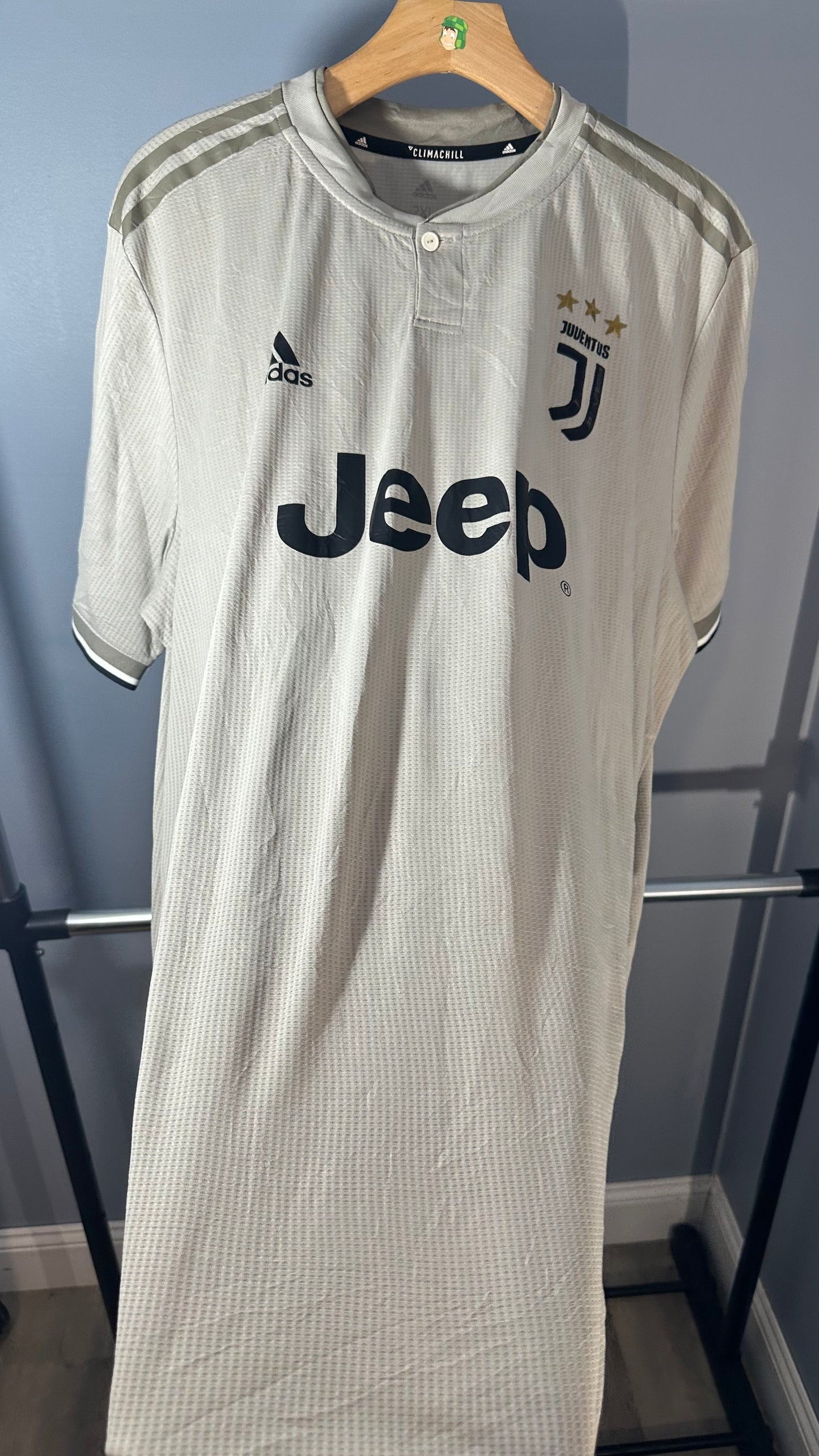 JUVENTUS 2018 AWAY X CRISTIANO RONALDO (2XL) *PLAYER VERSION*