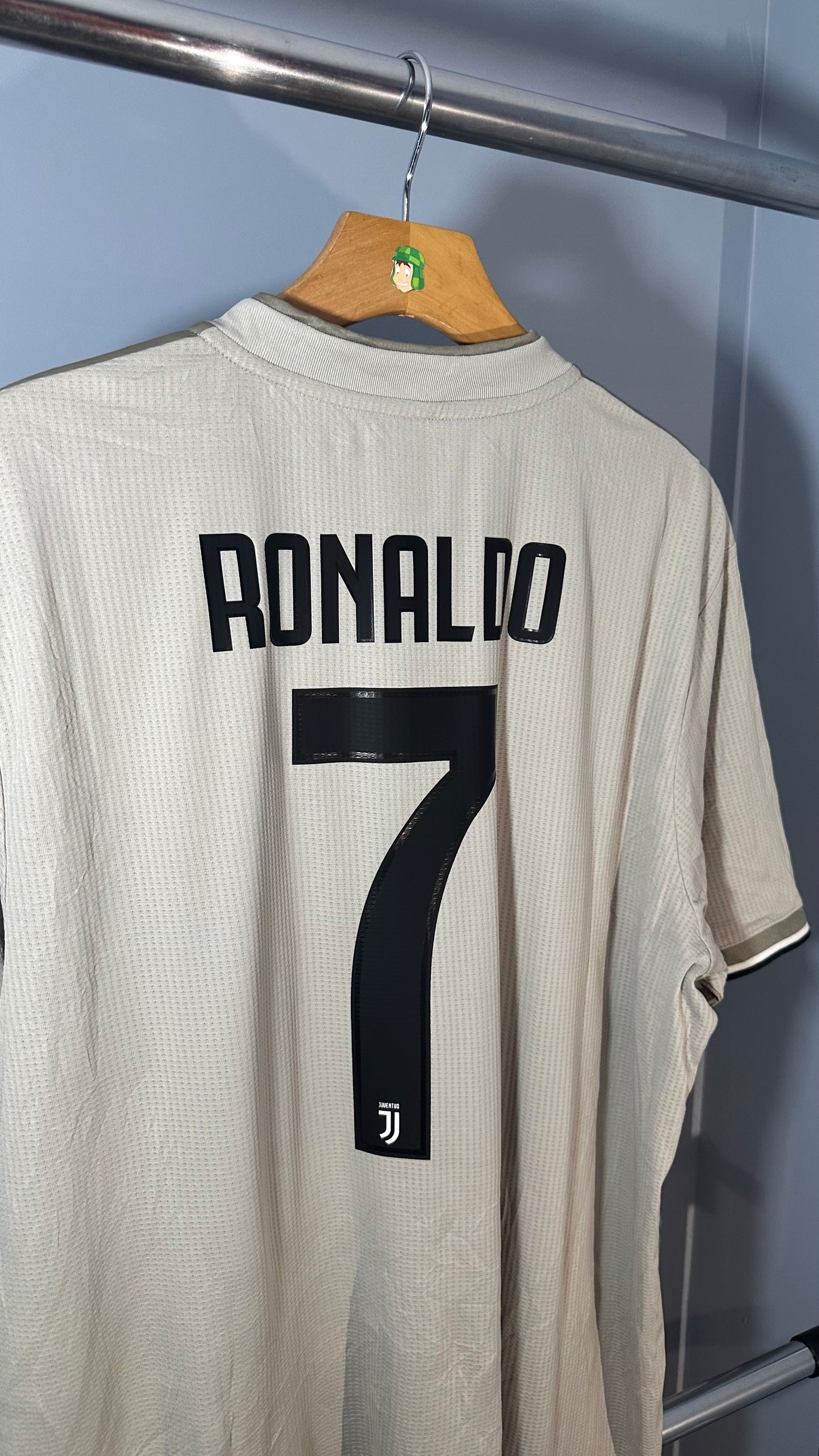JUVENTUS 2018 AWAY X CRISTIANO RONALDO (2XL) *PLAYER VERSION*