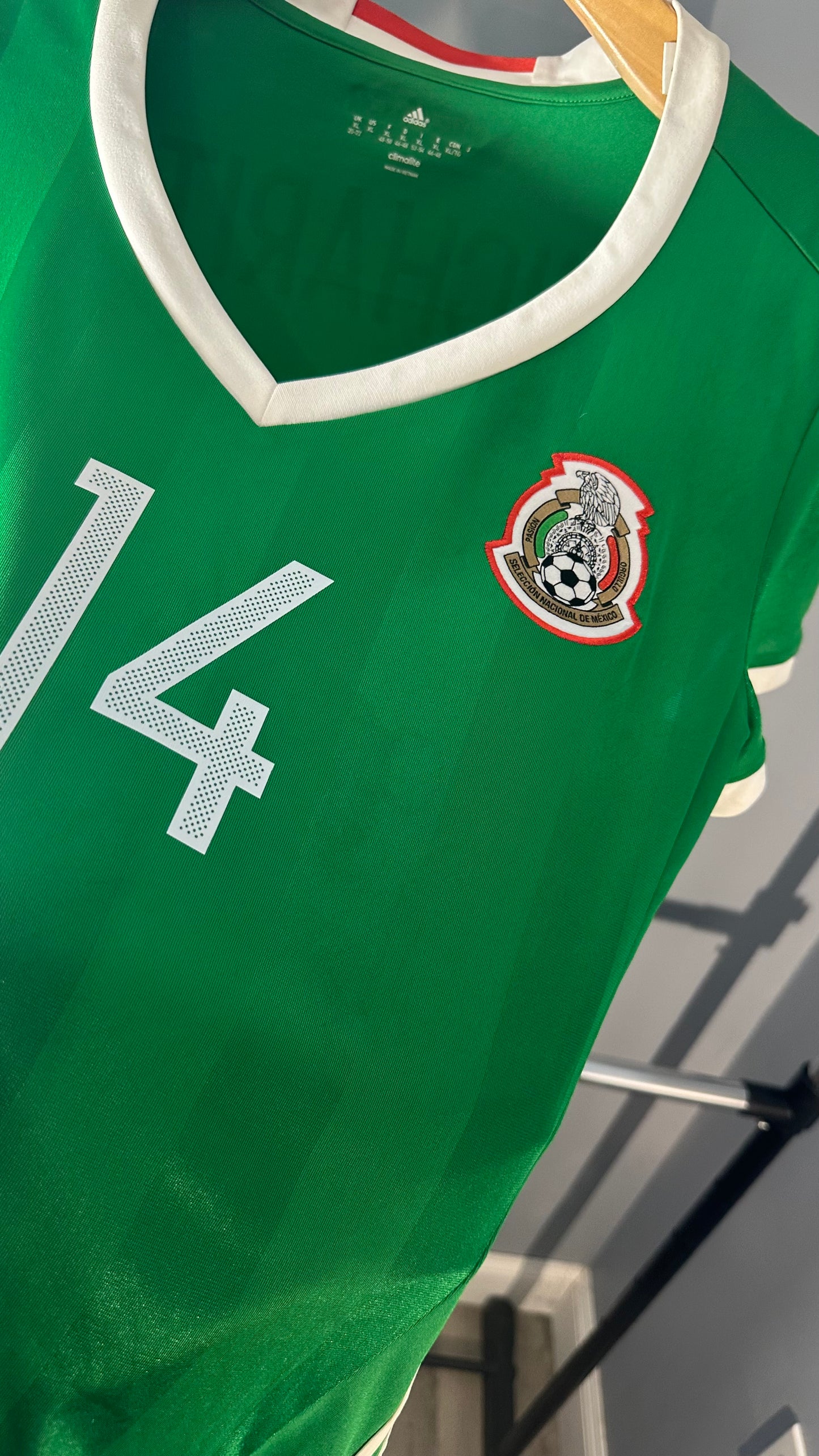 MEXICO 2016 HOME X JAVIER CHICHARITO HERNANDEZ (WOMEN'S XL)