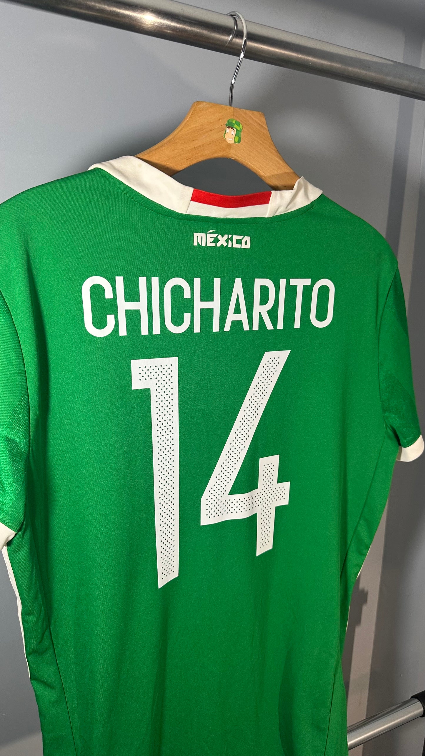 MEXICO 2016 HOME X JAVIER CHICHARITO HERNANDEZ (WOMEN'S XL)