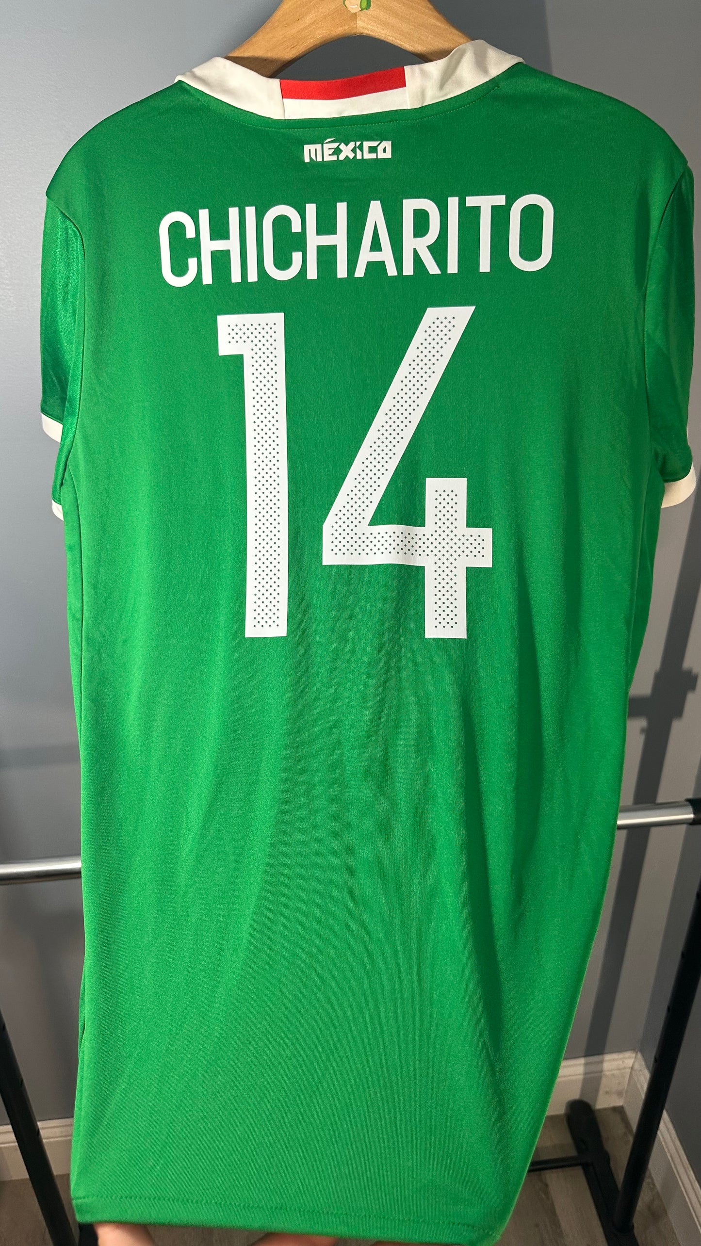 MEXICO 2016 HOME X JAVIER CHICHARITO HERNANDEZ (WOMEN'S XL)
