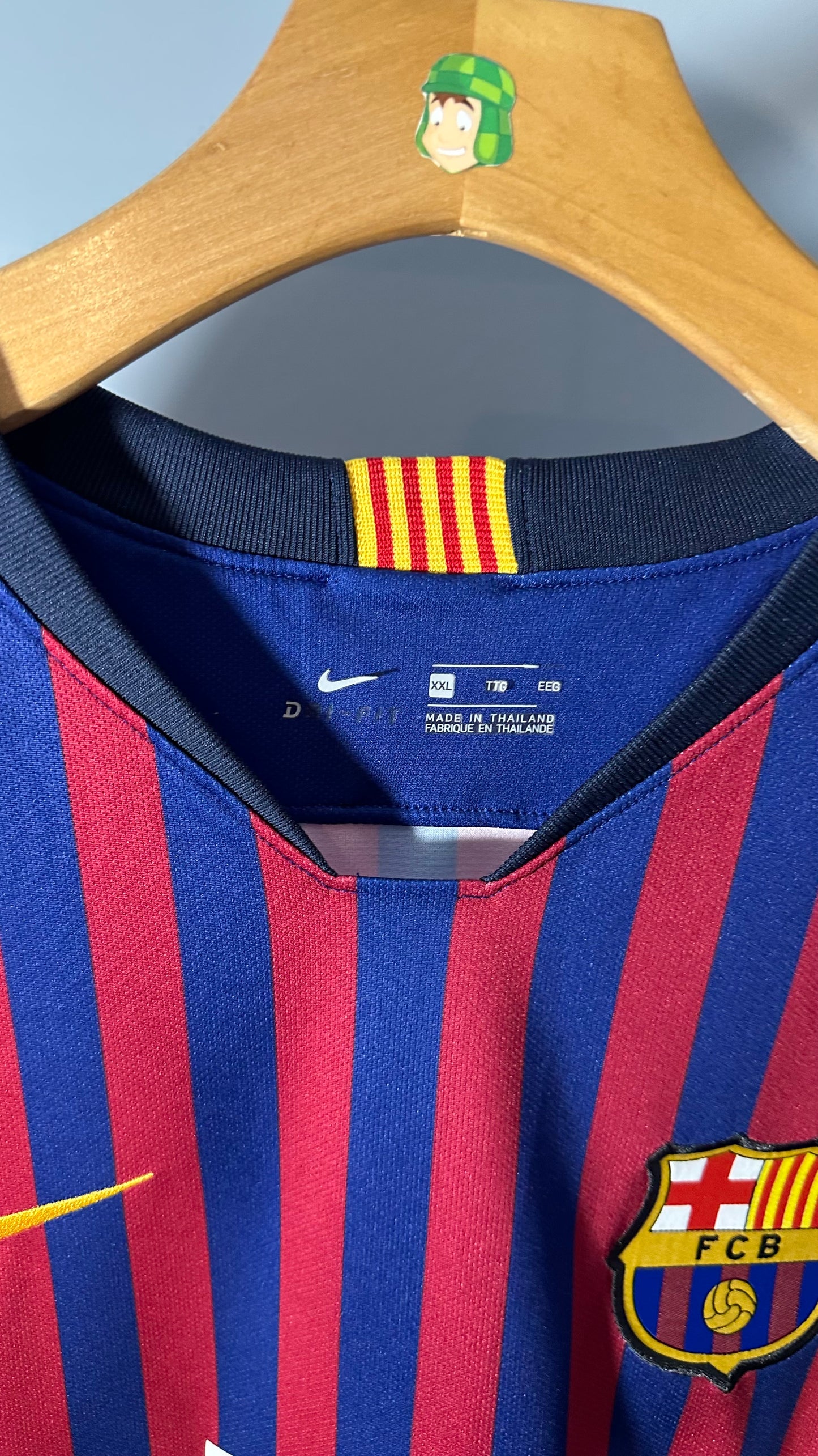 FC BARCELONA 2019 HOME X LIONEL MESSI (2XL)