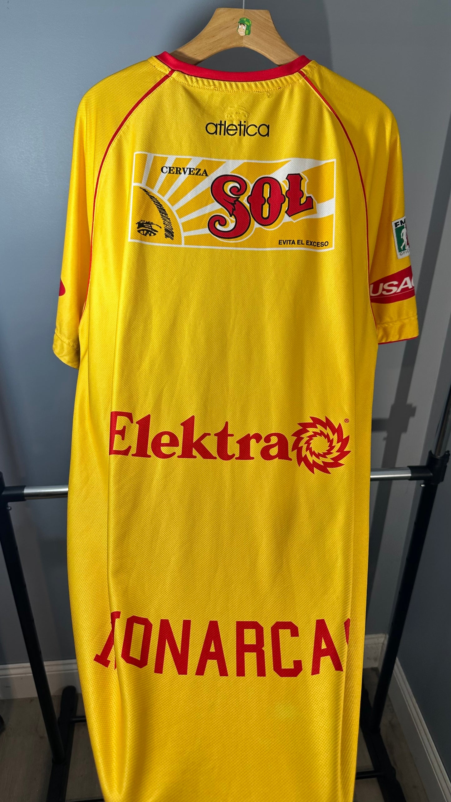 MONARCOS DE MORELIA 2007 HOME JERSEY(2XL)