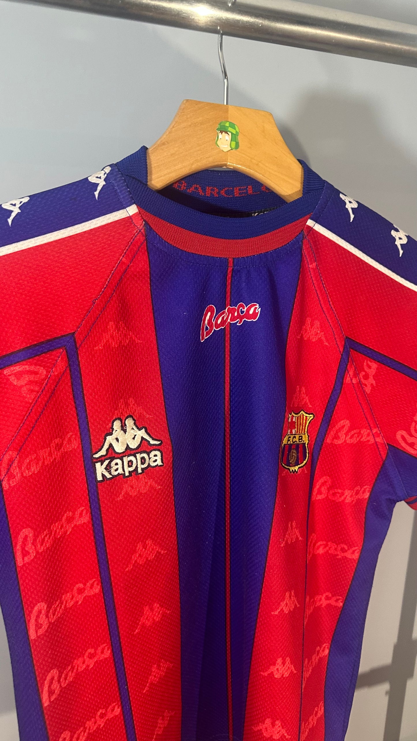 FC BARCELONA 1997 HOME JERSEY (KID'S S)