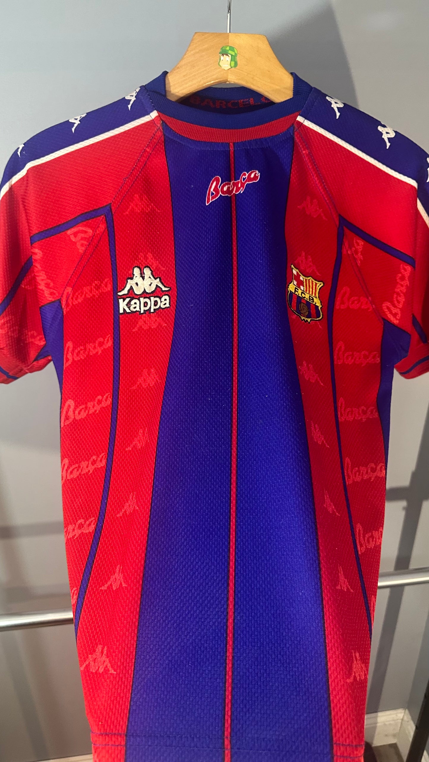 FC BARCELONA 1997 HOME JERSEY (KID'S S)