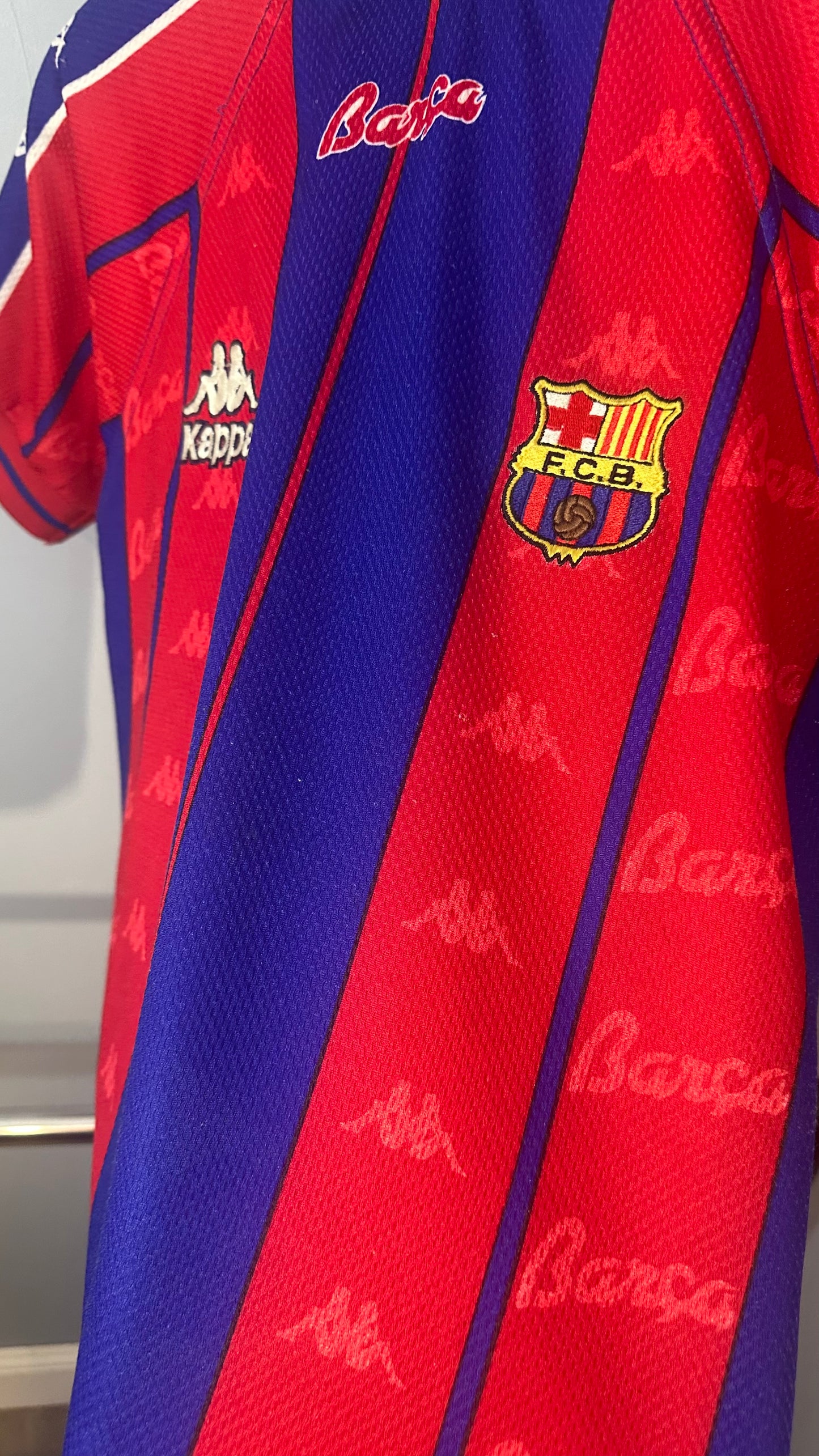 FC BARCELONA 1997 HOME JERSEY (KID'S S)