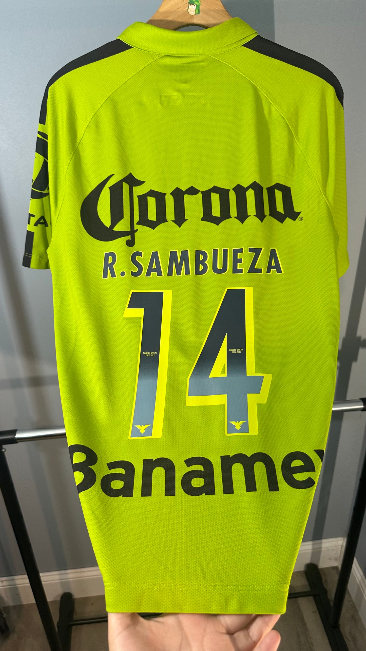CLUB AMERICA 2014 AWAY X RUBEN SAMBUEZA (S)