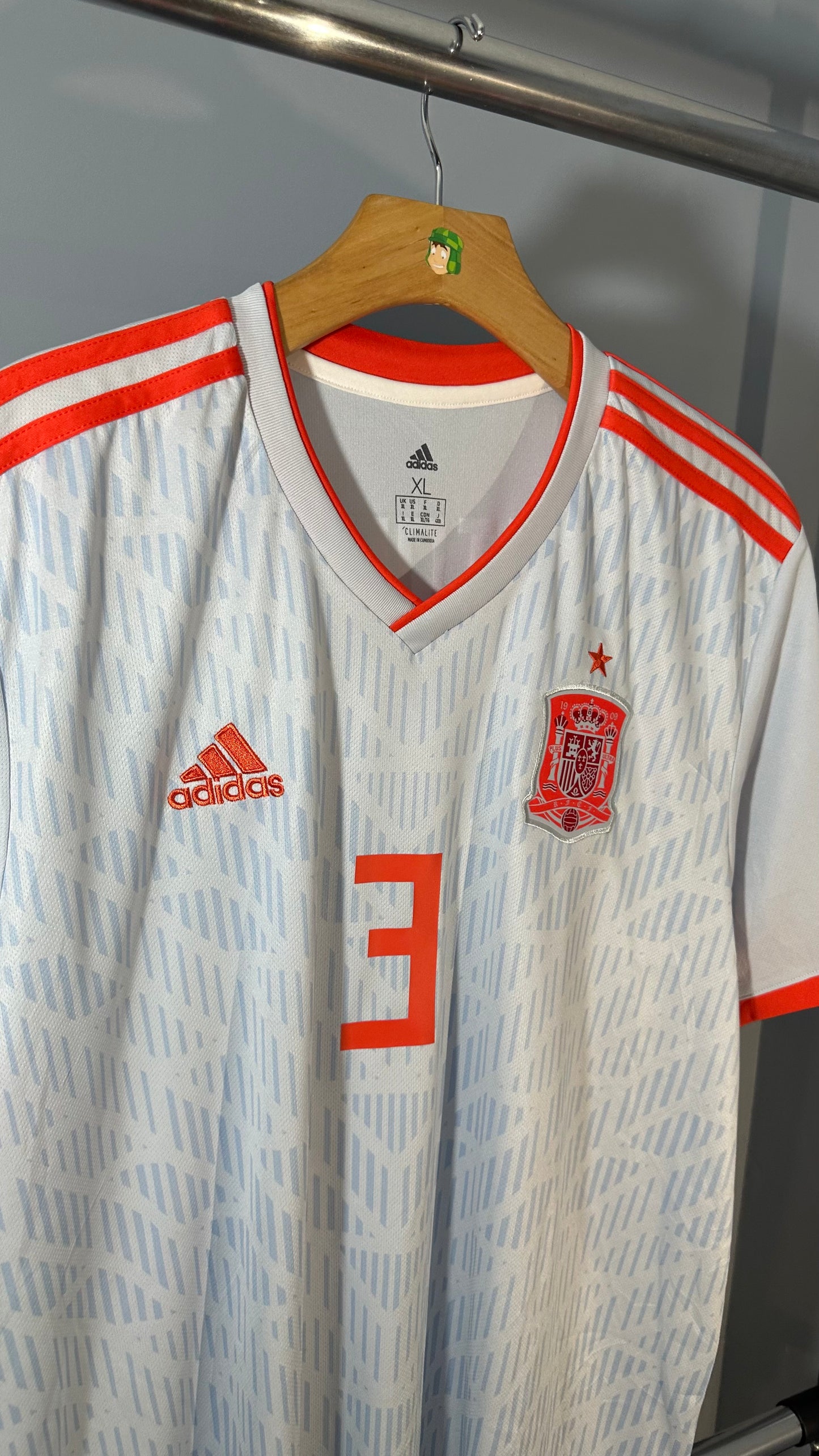 SPAIN 2018 AWAY X GERRARD PIQUE (XL)