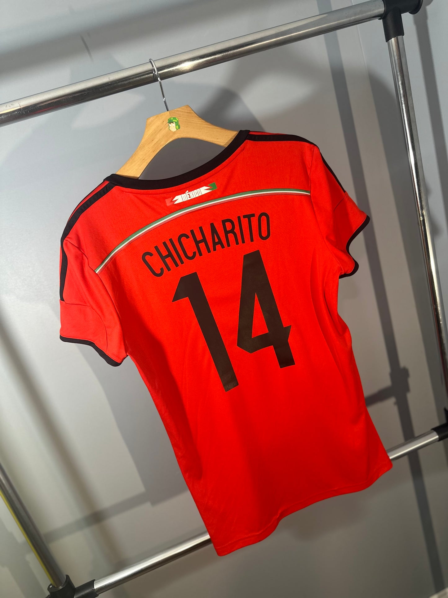 MEXICO 2014 AWAY X JAVIER HERNANDEZ CHICHARITO (WOMEN'S XL)