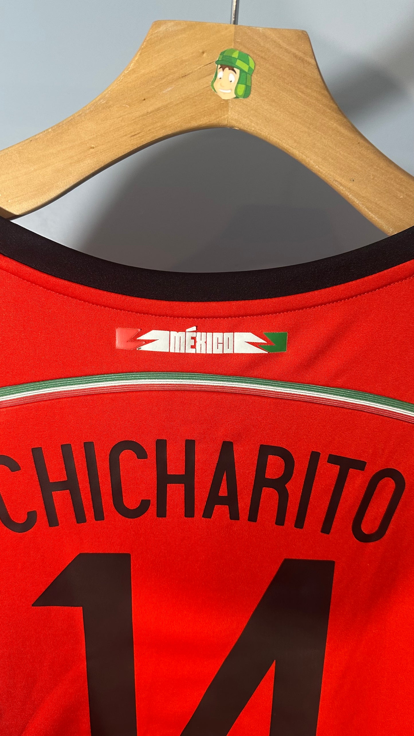 MEXICO 2014 AWAY X JAVIER HERNANDEZ CHICHARITO (WOMEN'S XL)