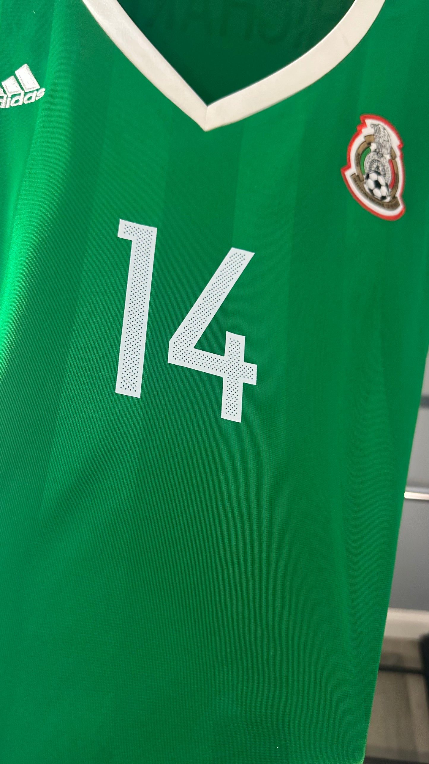 MEXICO 2017 HOME X JAVIER HERNANDEZ CHICHARITO (WOMEN'S XL)