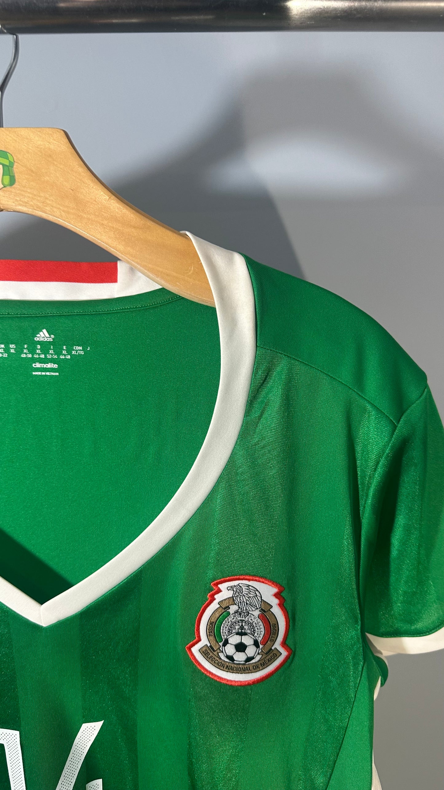 MEXICO 2017 HOME X JAVIER HERNANDEZ CHICHARITO (WOMEN'S XL)