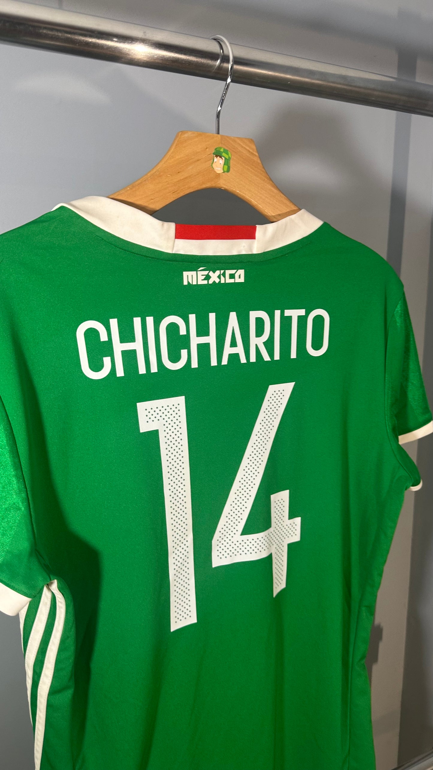 MEXICO 2017 HOME X JAVIER HERNANDEZ CHICHARITO (WOMEN'S XL)