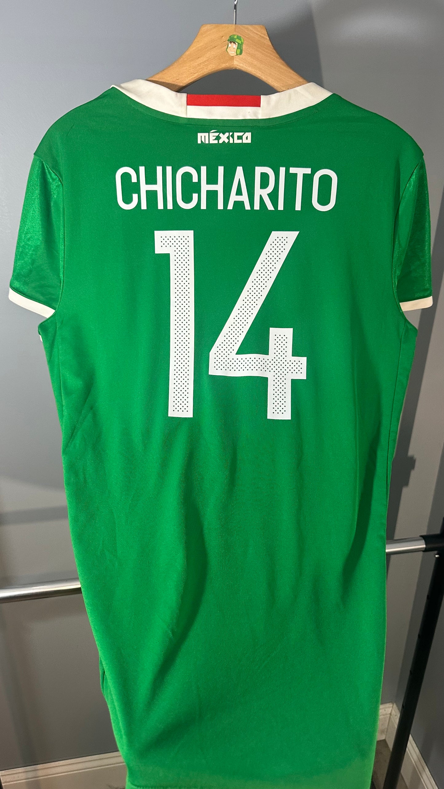 MEXICO 2017 HOME X JAVIER HERNANDEZ CHICHARITO (WOMEN'S XL)