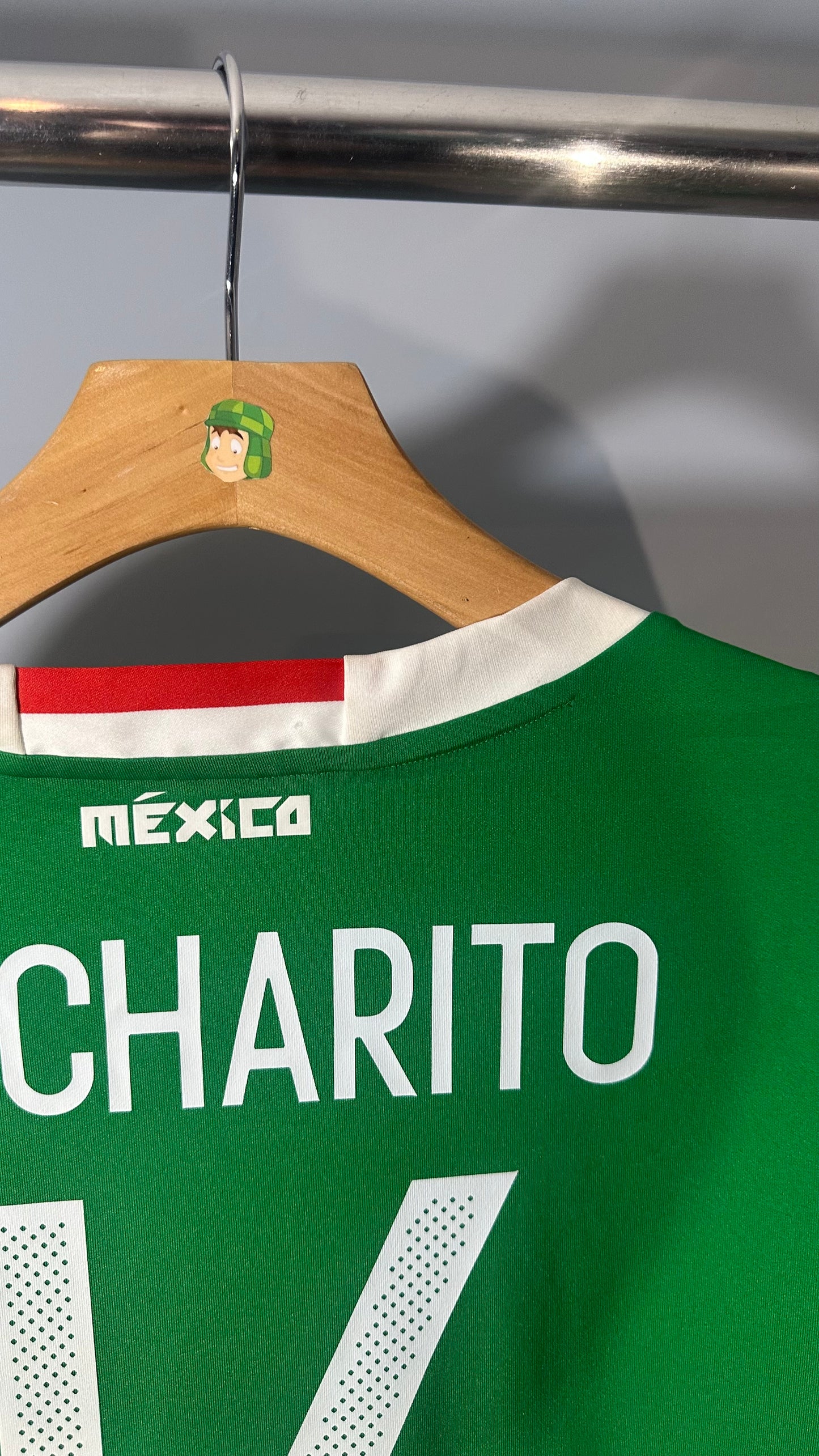 MEXICO 2017 HOME X JAVIER HERNANDEZ CHICHARITO (WOMEN'S XL)