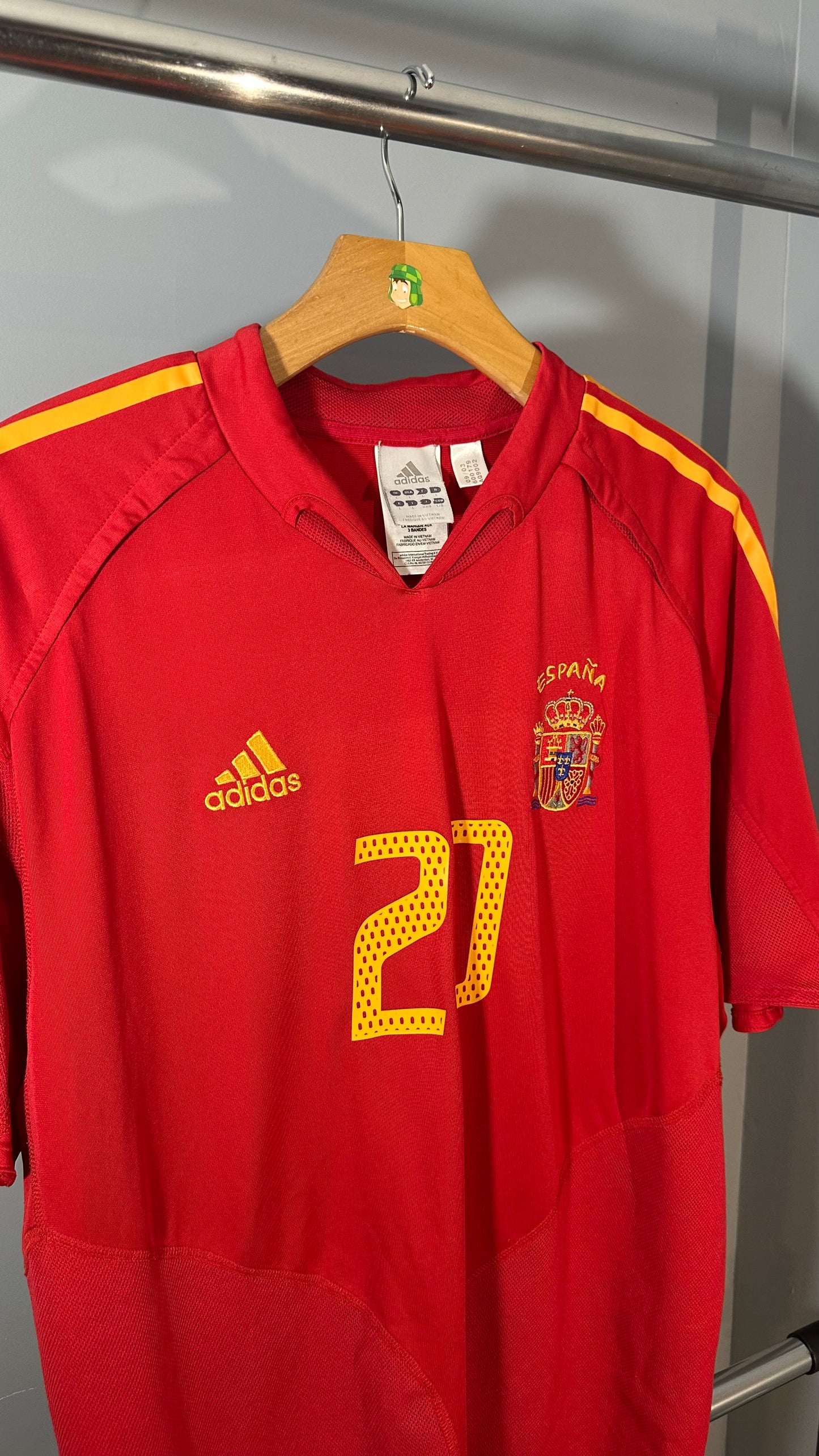 SPAIN 2004 HOME X XAVI HERNANDEZ (L)