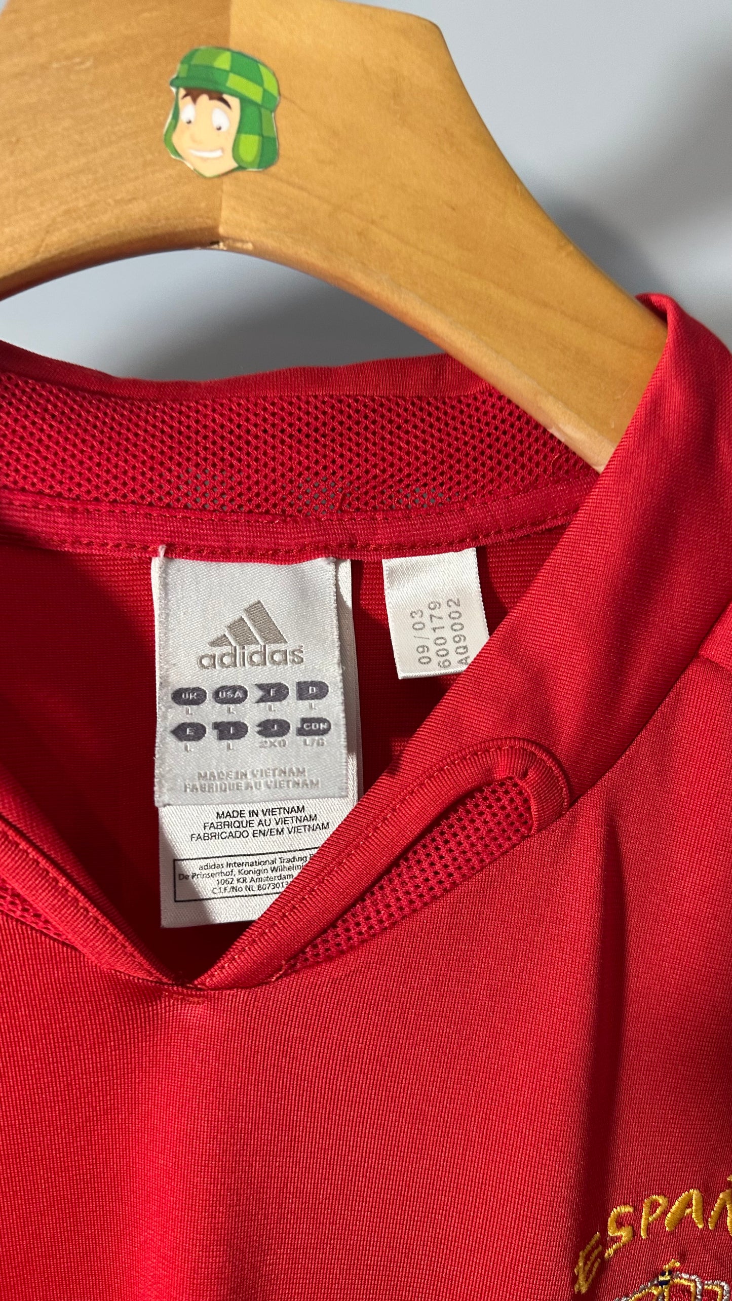 SPAIN 2004 HOME X XAVI HERNANDEZ (L)