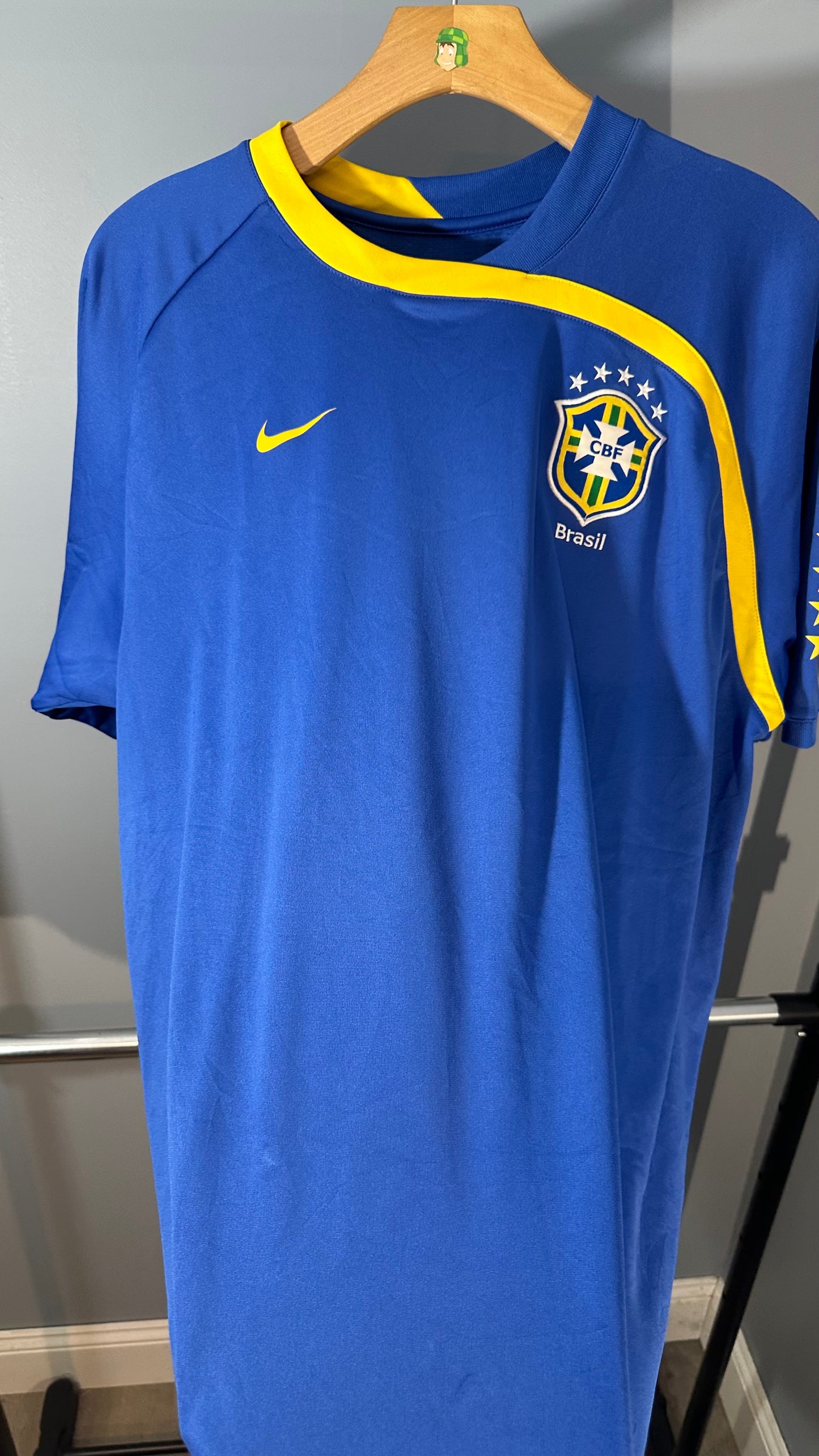 BRAZIL 2008 TRAINING JERSEY (L)