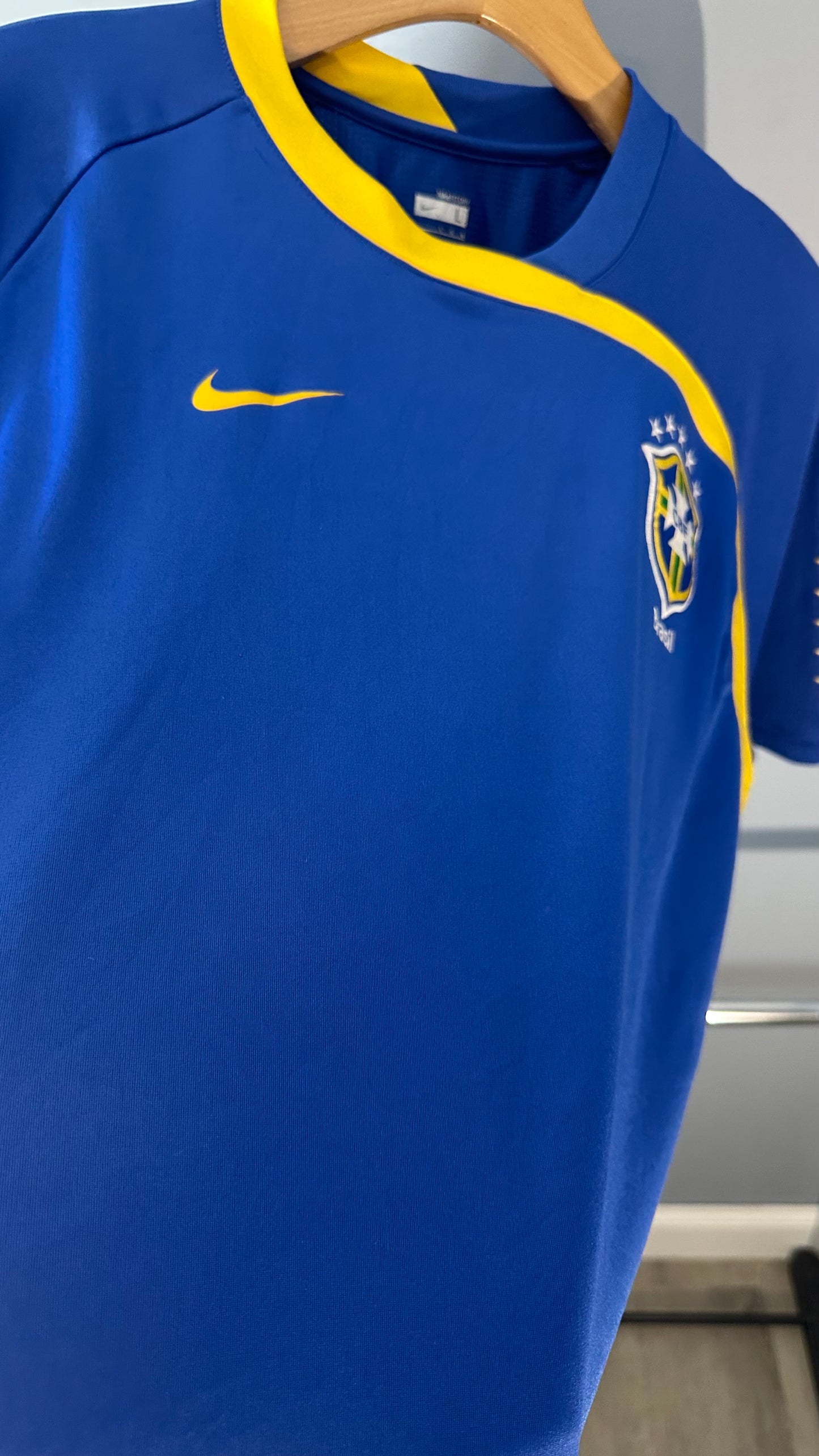 BRAZIL 2008 TRAINING JERSEY (L)